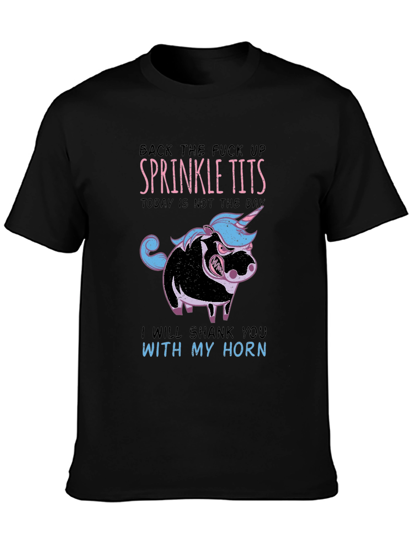 Funny Sprinkle Tits Graphic T-Shirt