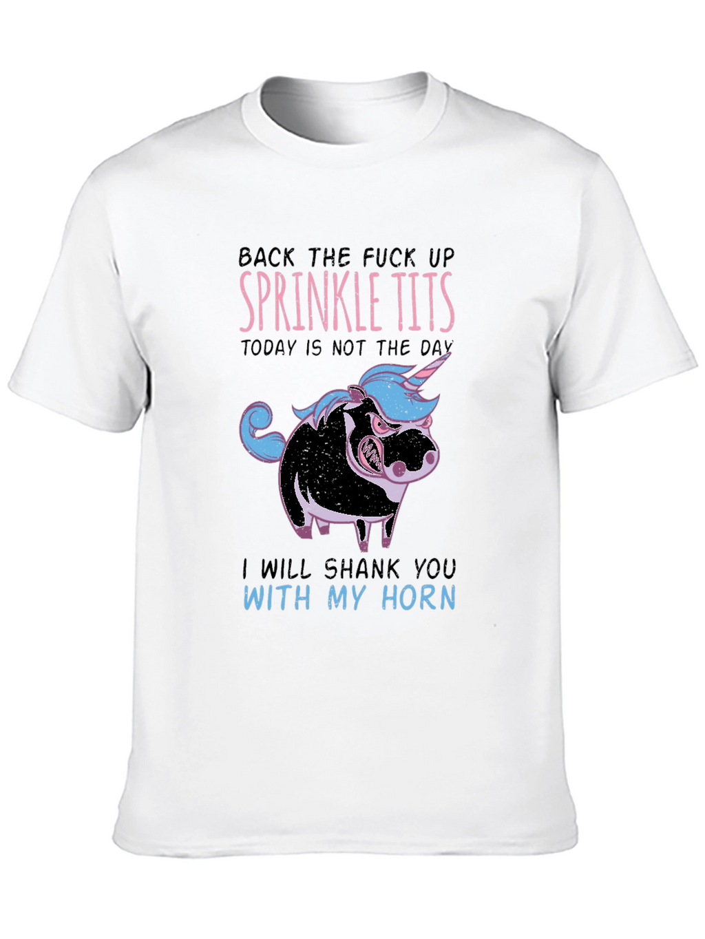 Funny Sprinkle Tits Graphic T-Shirt