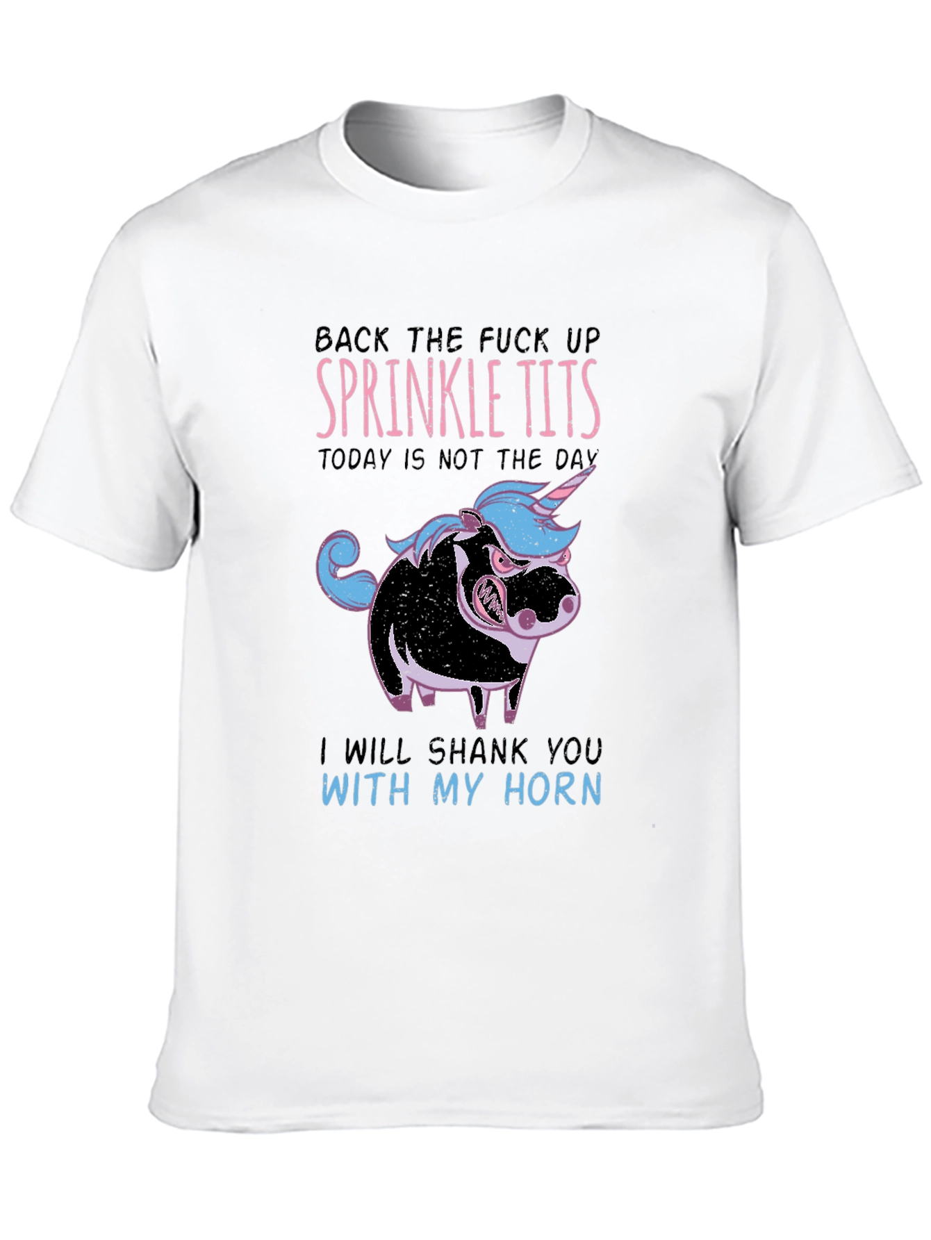Funny Sprinkle Tits Graphic T-Shirt