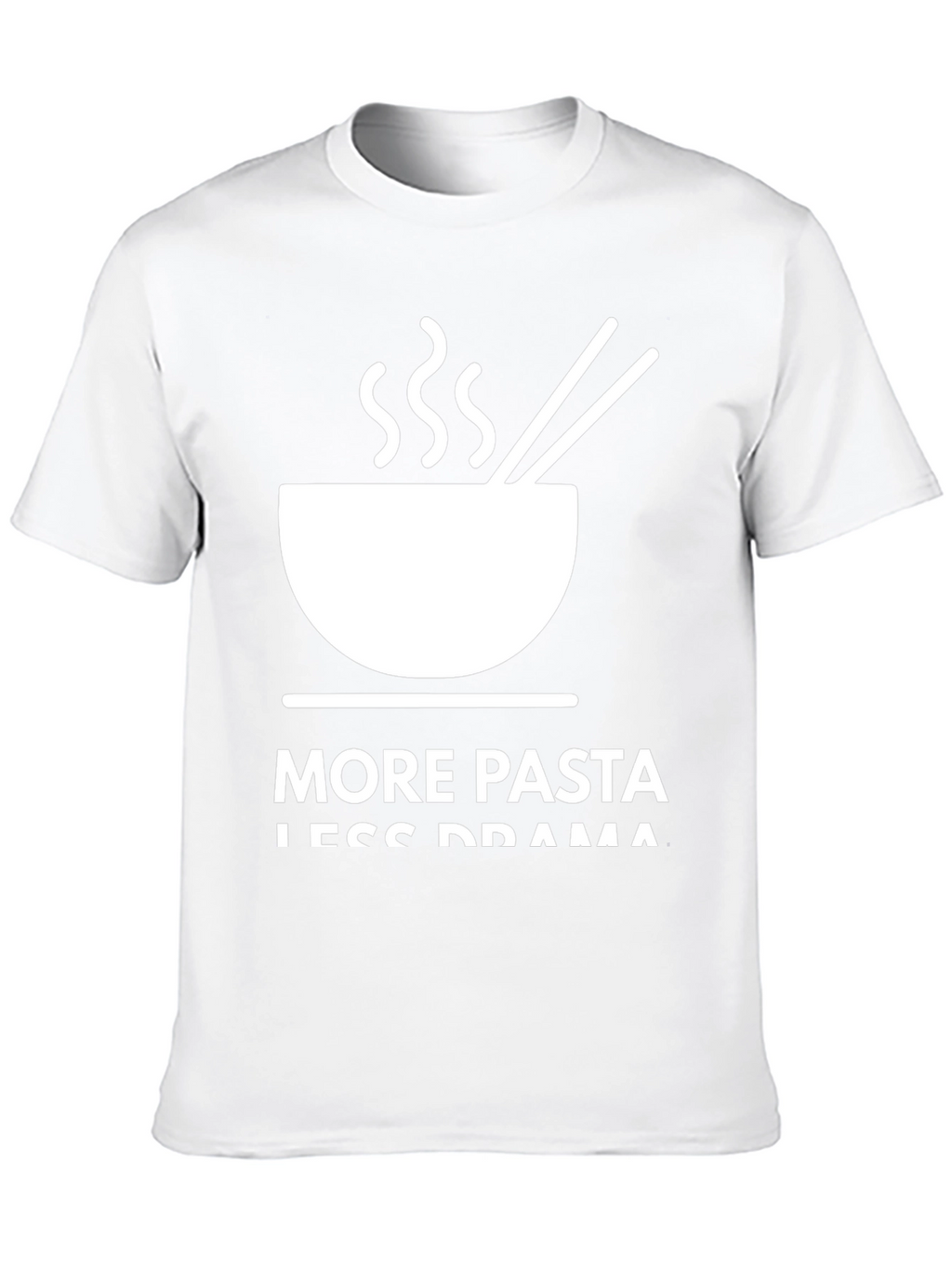 More Pasta Less Drama Graphic Tee