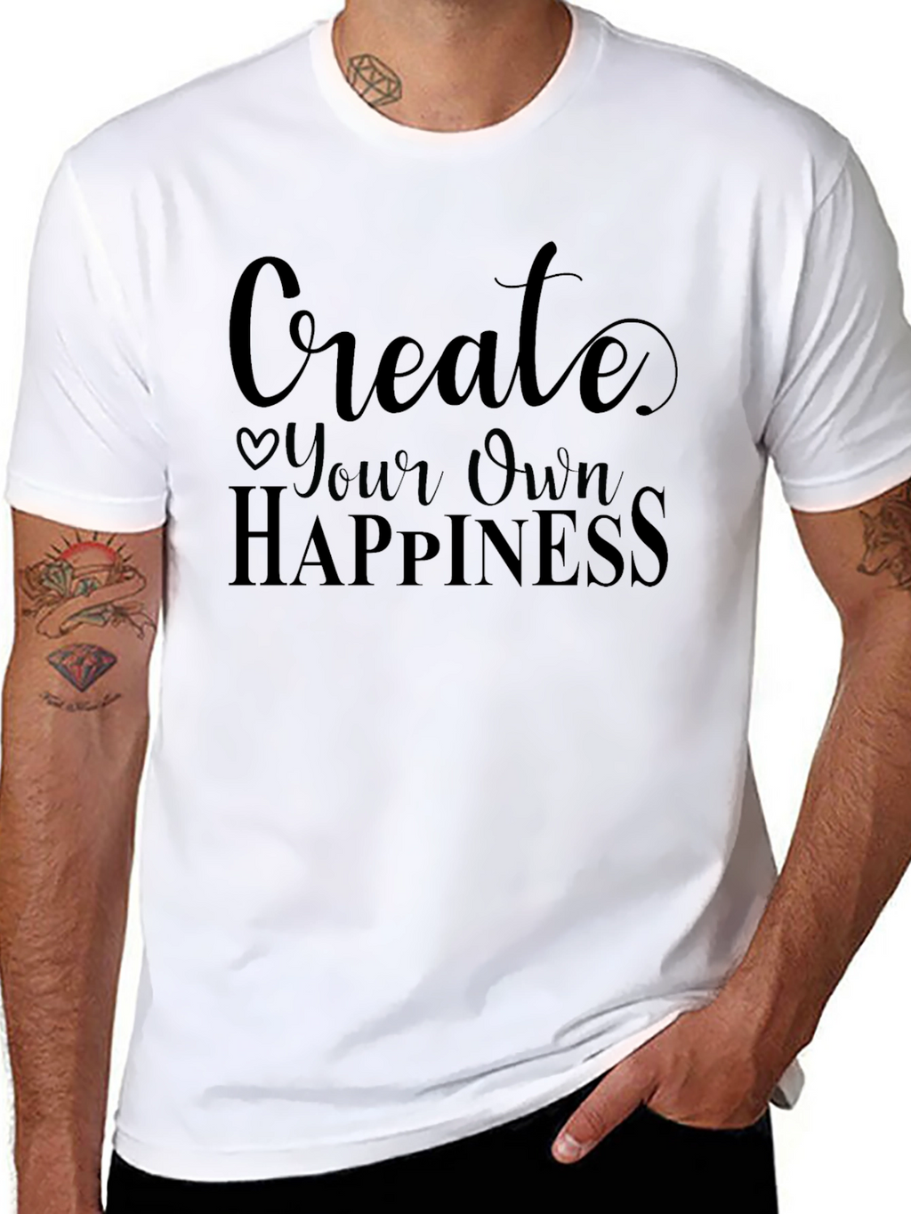 Create Your Own Happiness Graphic Tee