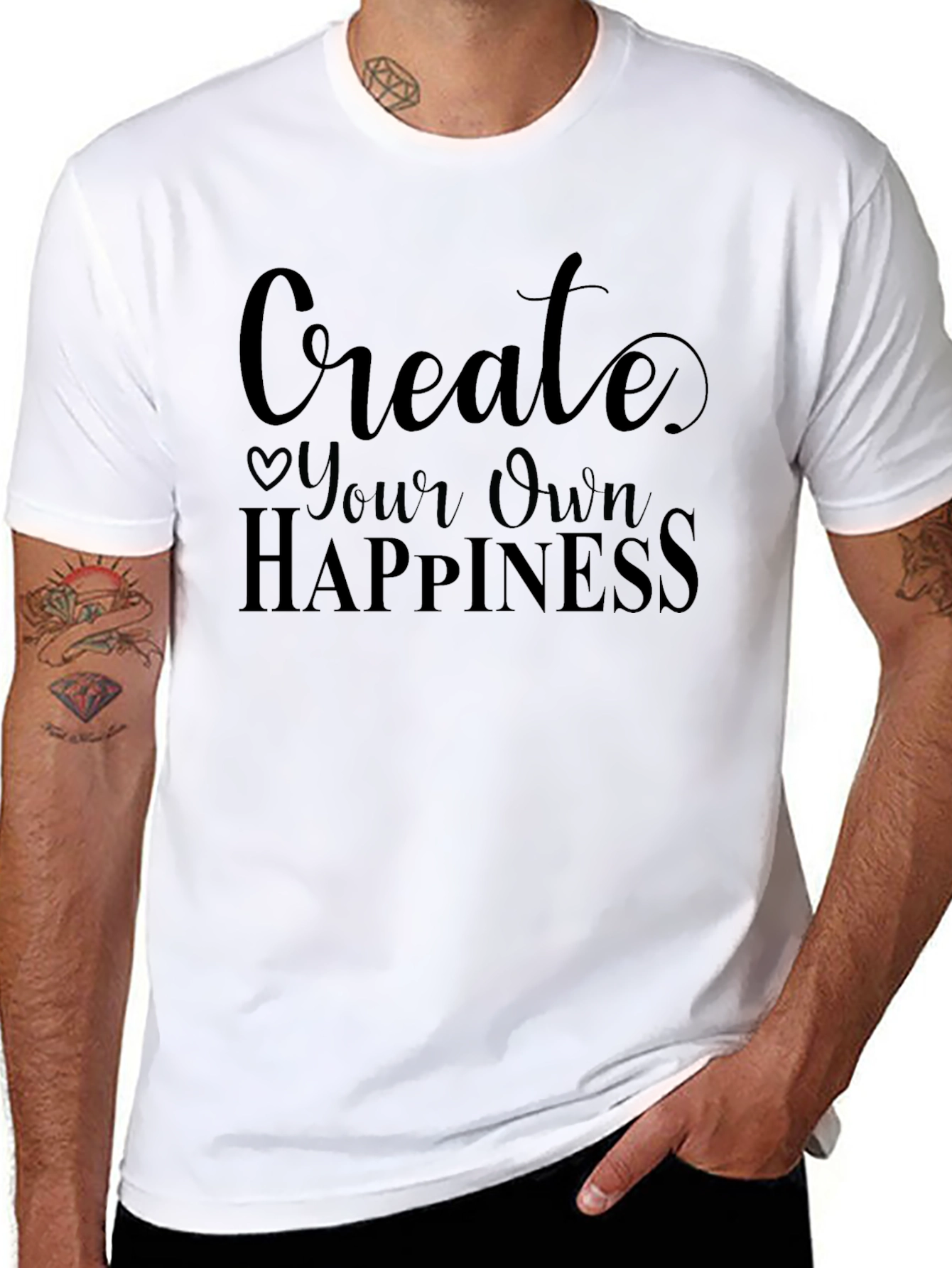 Create Your Own Happiness Graphic Tee