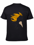 Abstract Line Art Graphic Tee
