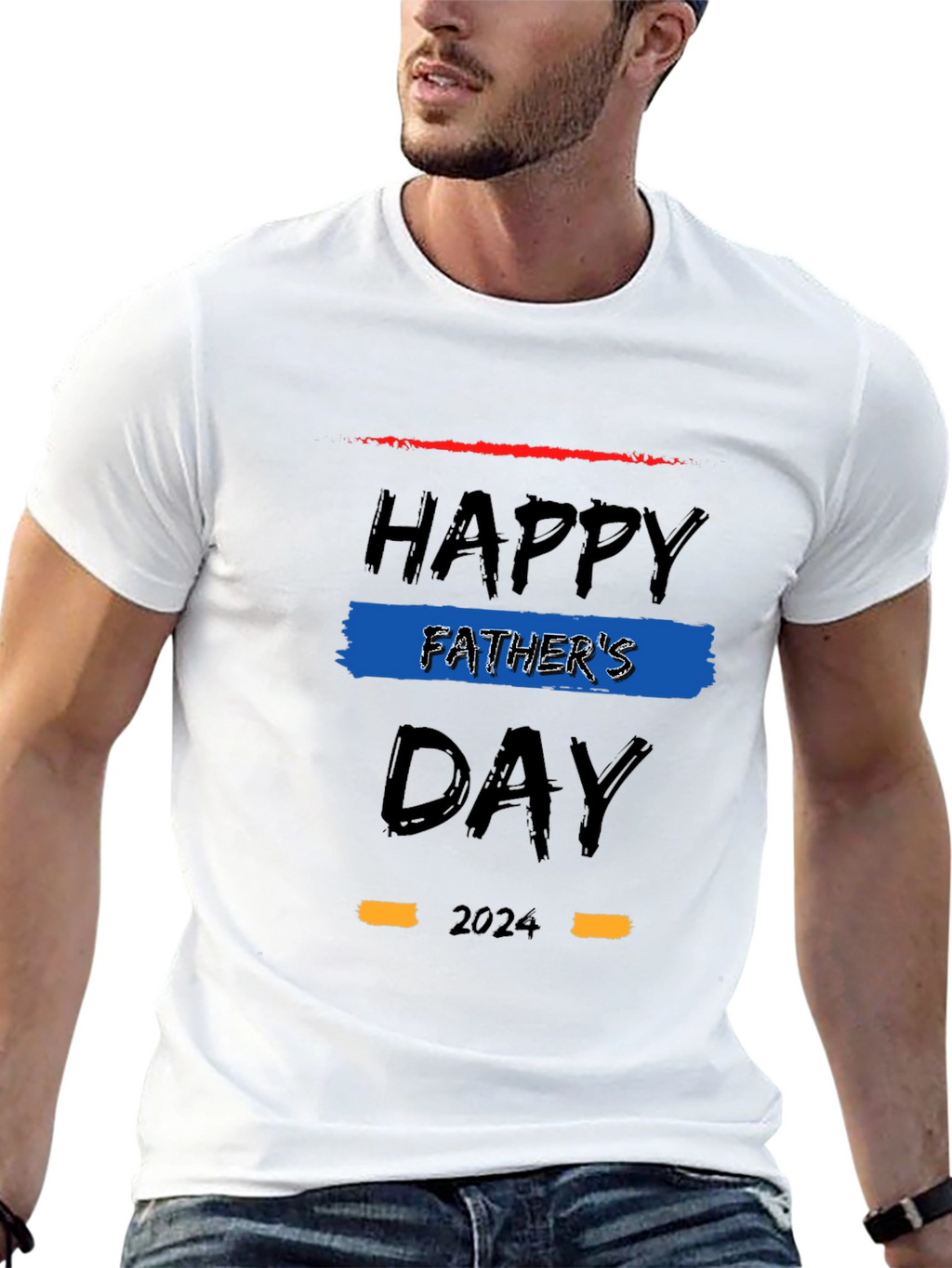 Happy Fathers Day 2024 Graphic T-Shirt