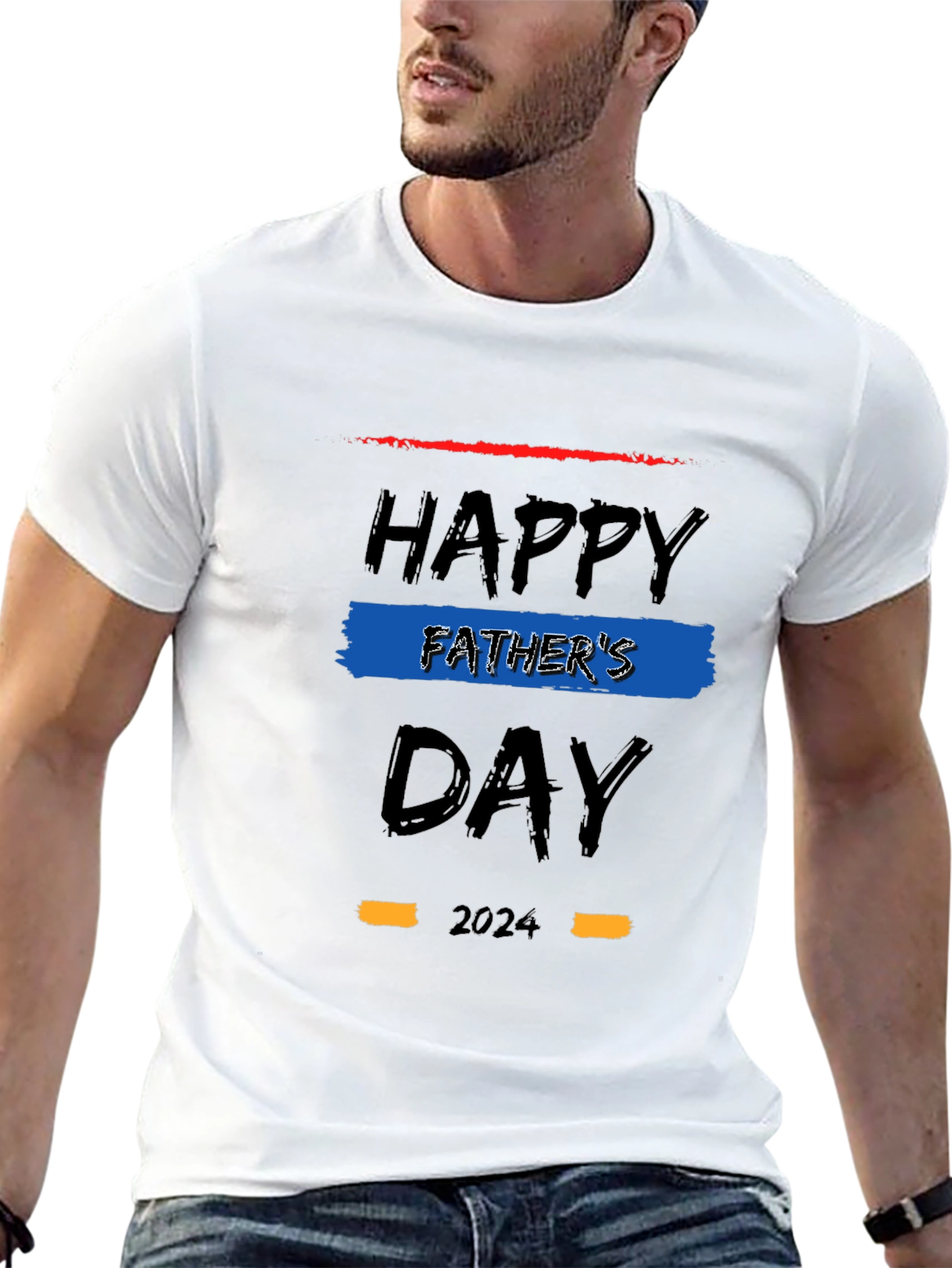 Happy Fathers Day 2024 Graphic T-Shirt