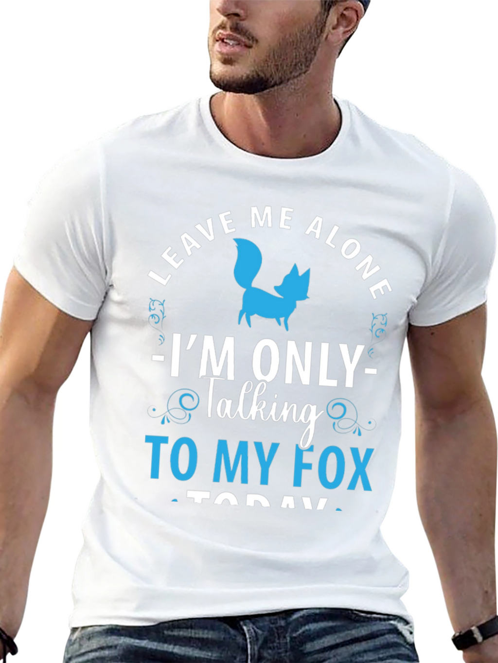 Leave Me Alone Fox T-Shirt - Animal Lover Tee