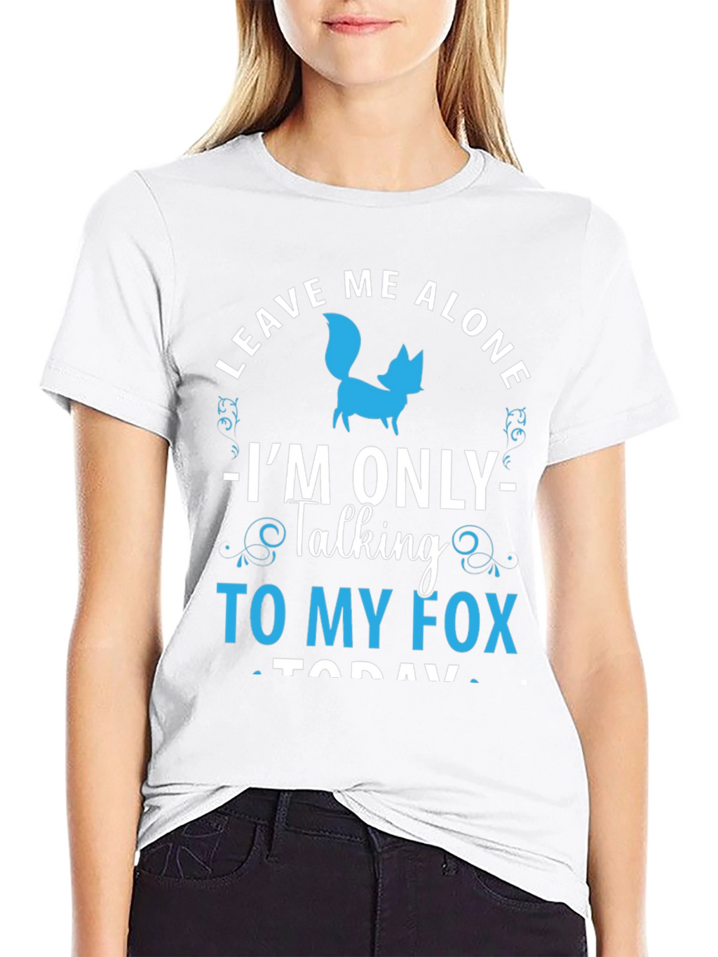 Leave Me Alone Fox T-Shirt - Animal Lover Tee