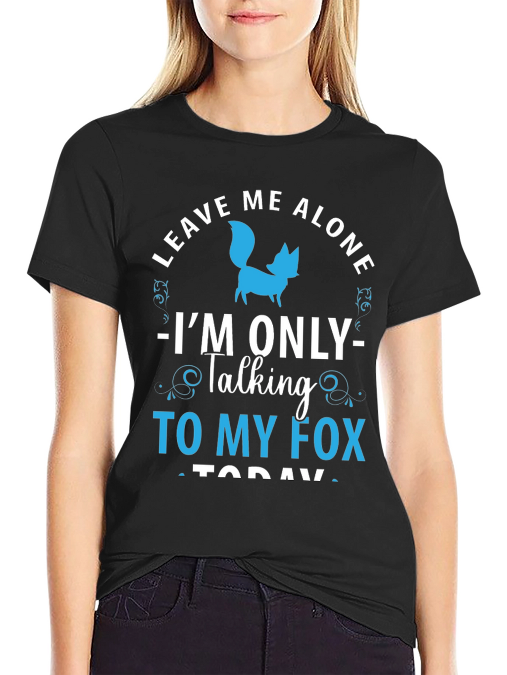 Leave Me Alone Fox T-Shirt - Animal Lover Tee