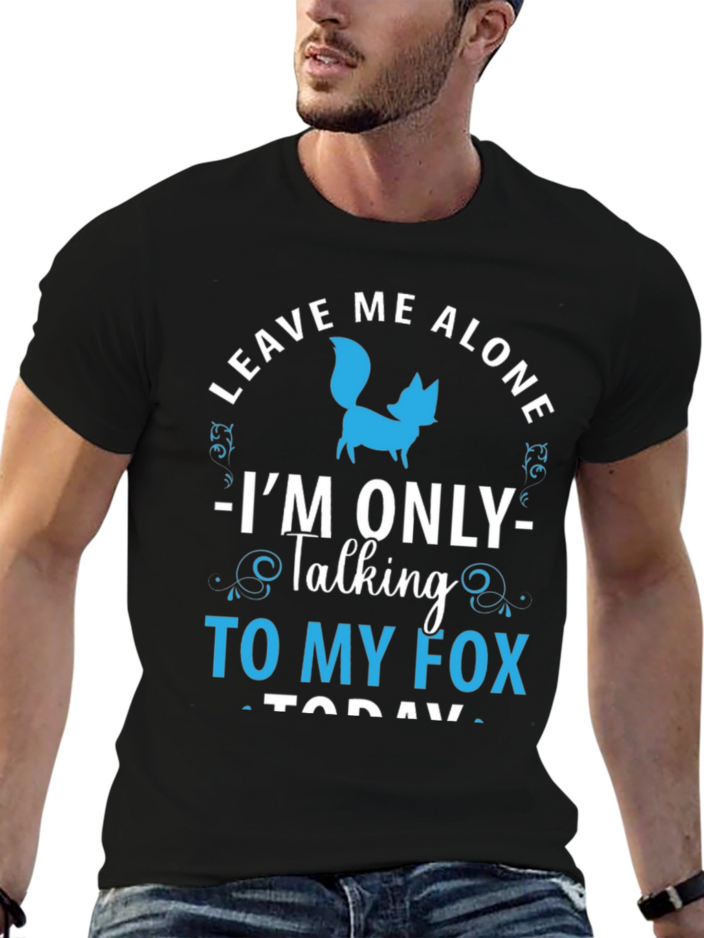 Leave Me Alone Fox T-Shirt - Animal Lover Tee