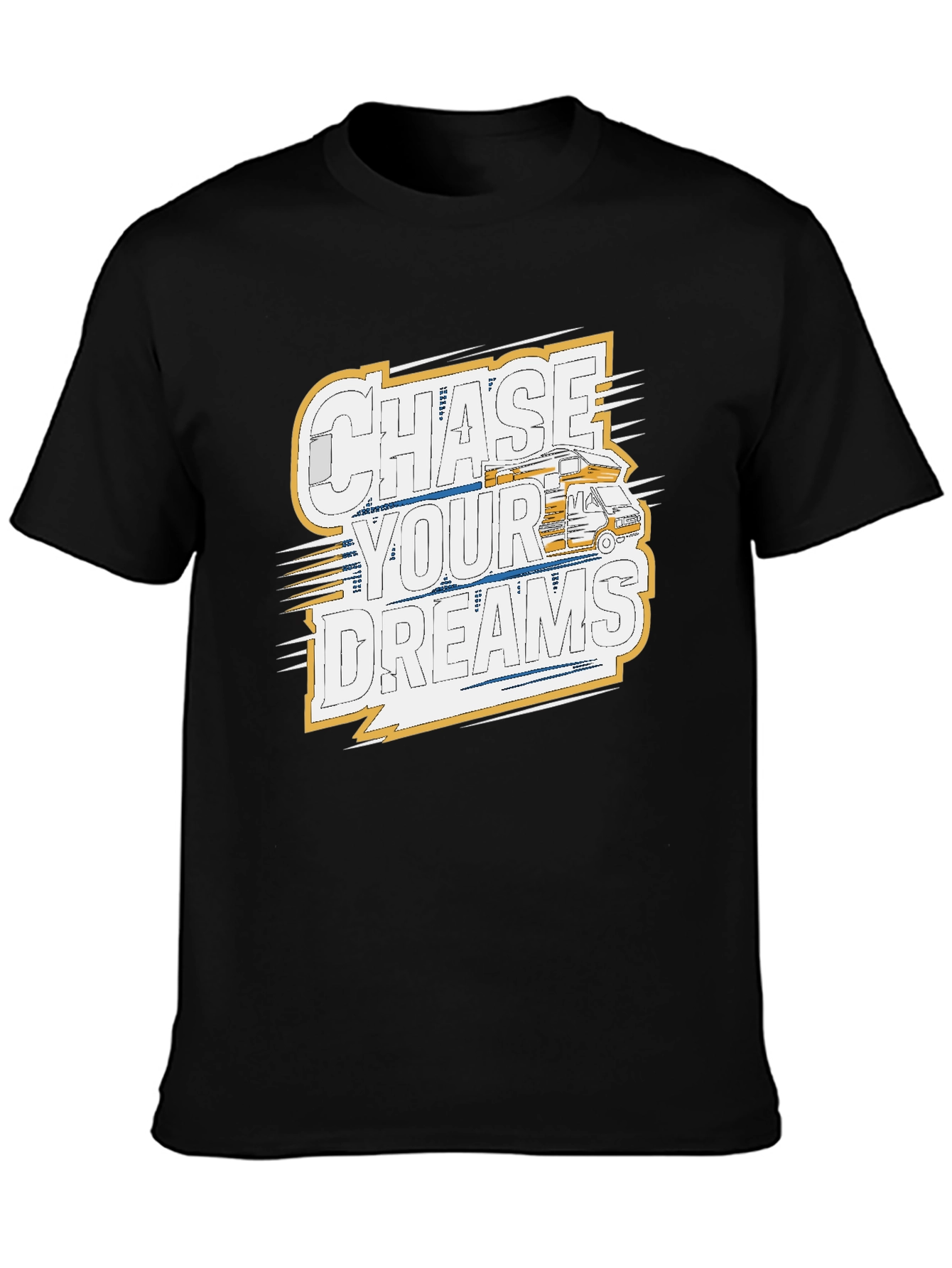 Chase Your Dreams Camper Graphic T-Shirt
