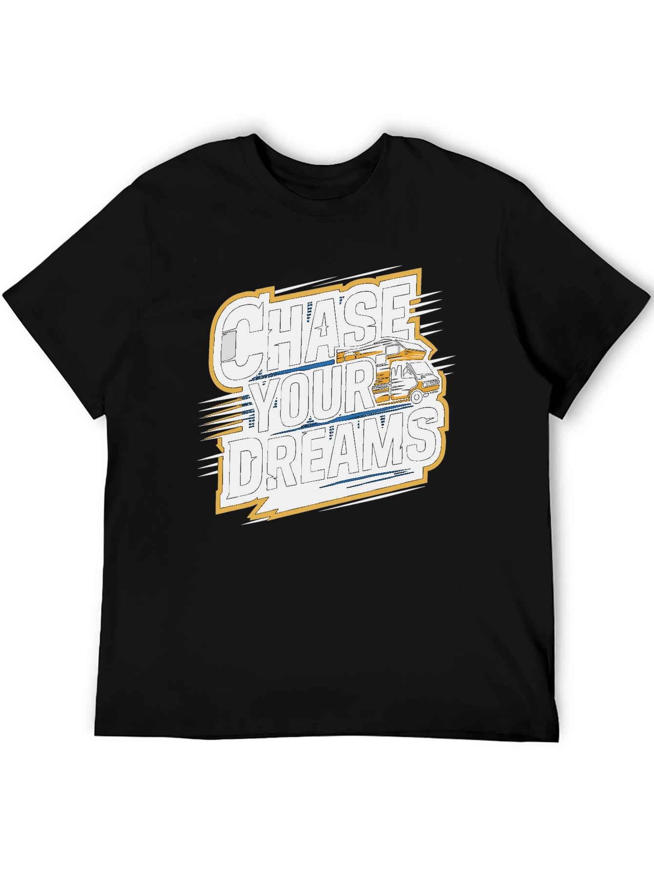 Chase Your Dreams Camper Graphic T-Shirt