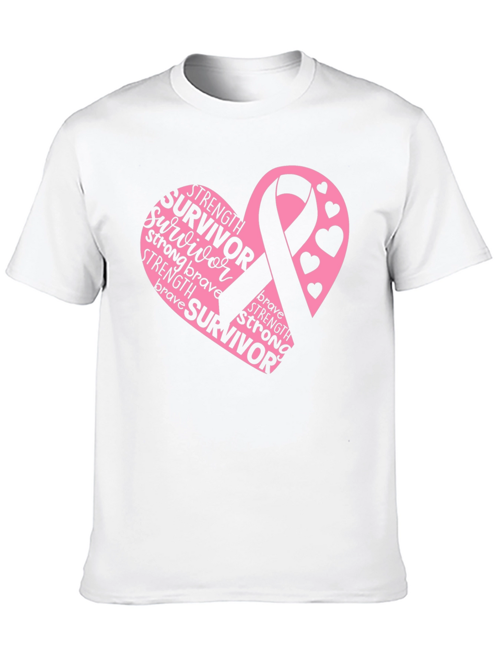 Breast Cancer Survivor Black T-Shirt