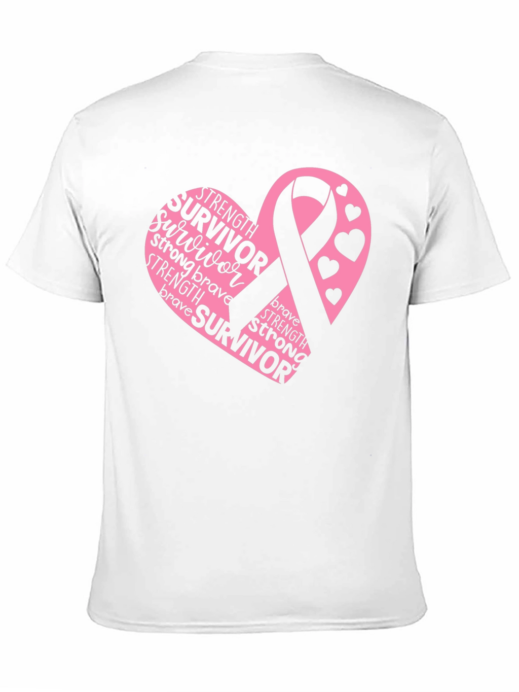 Breast Cancer Survivor Black T-Shirt