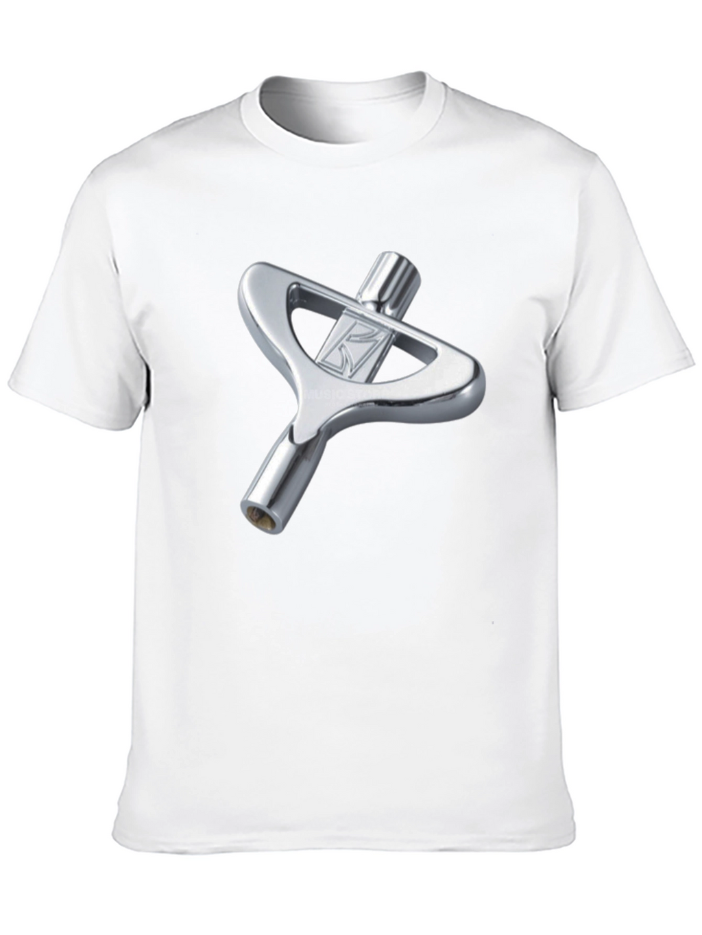 Drum Key Graphic Tee - Music Lover T-Shirt