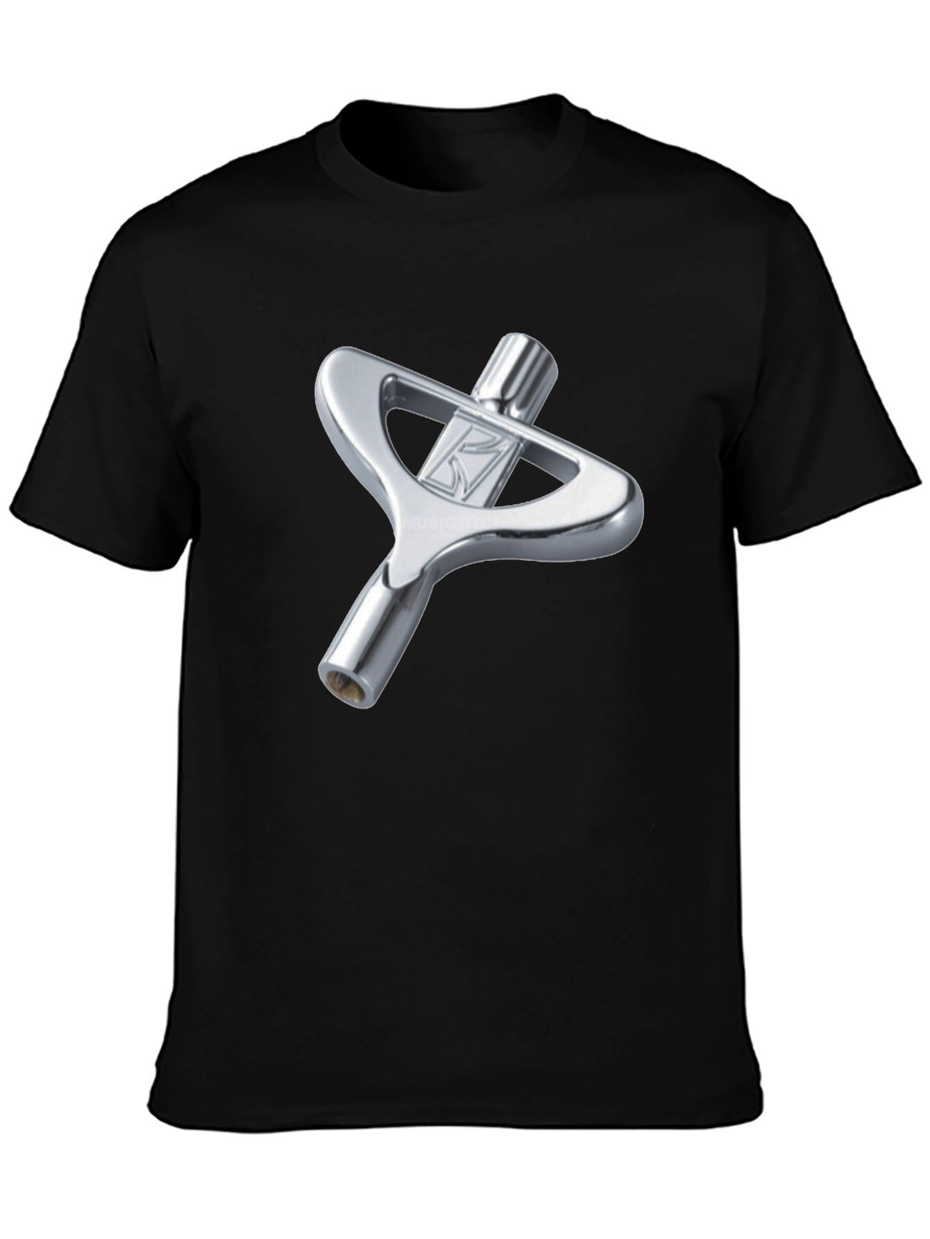 Drum Key Graphic Tee - Music Lover T-Shirt