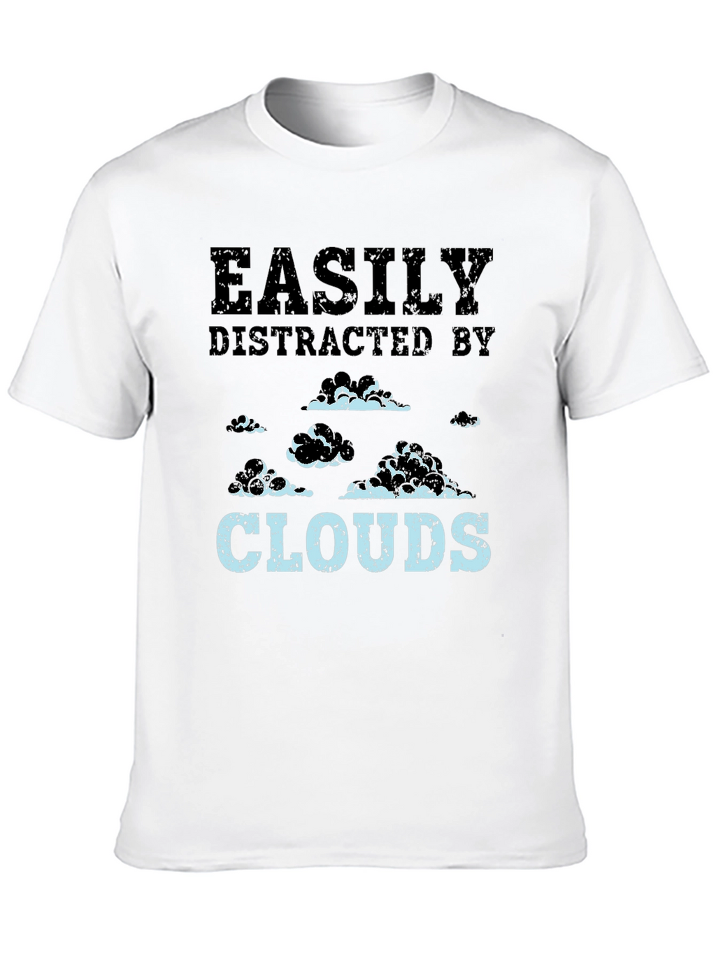 Easily Distracted by Clouds Graphic T-Shirt