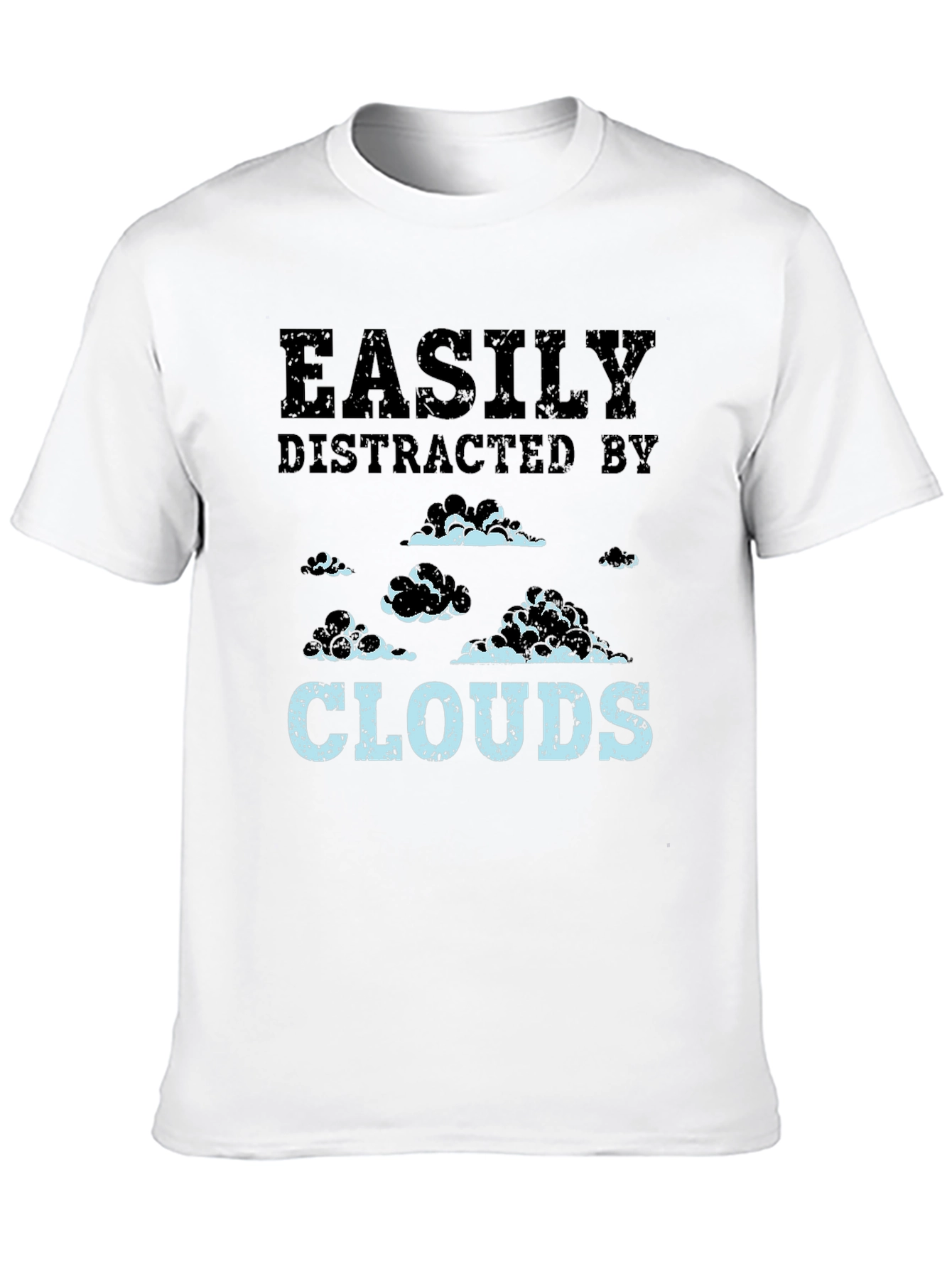 Easily Distracted by Clouds Graphic T-Shirt