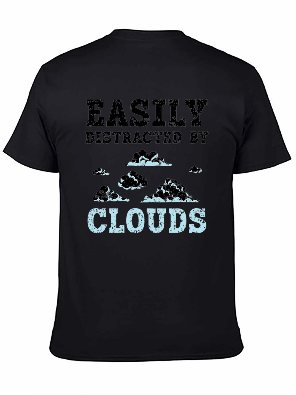 Easily Distracted by Clouds Graphic T-Shirt