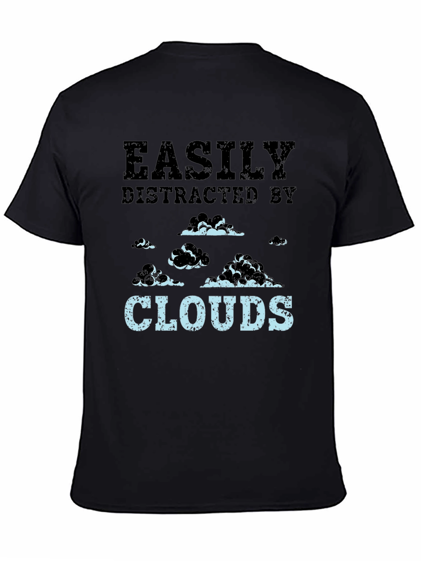 Easily Distracted by Clouds Graphic T-Shirt