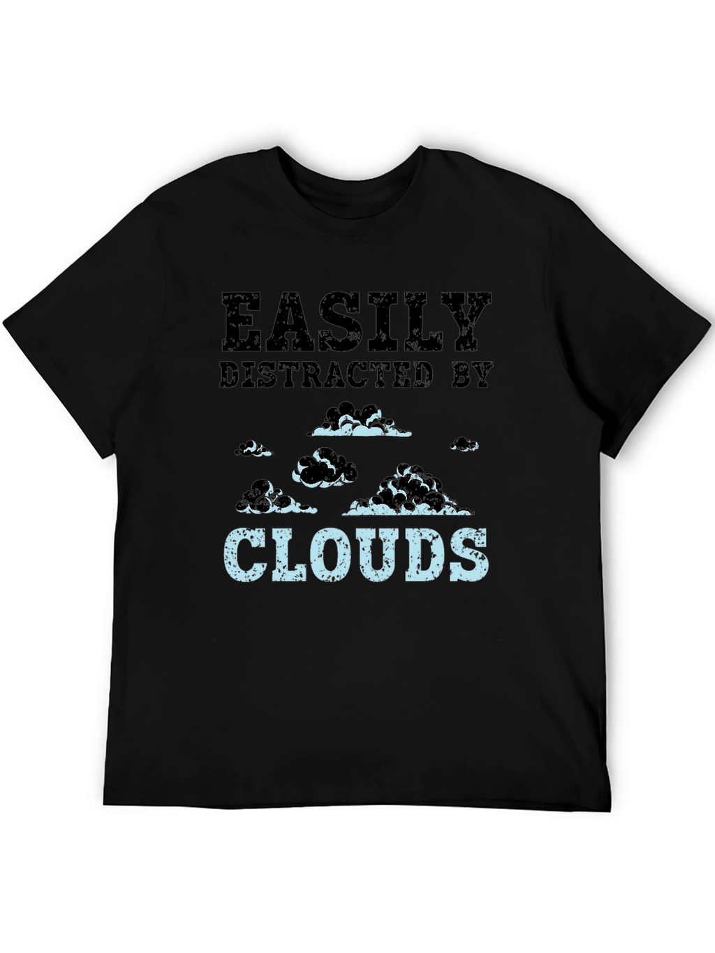 Easily Distracted by Clouds Graphic T-Shirt