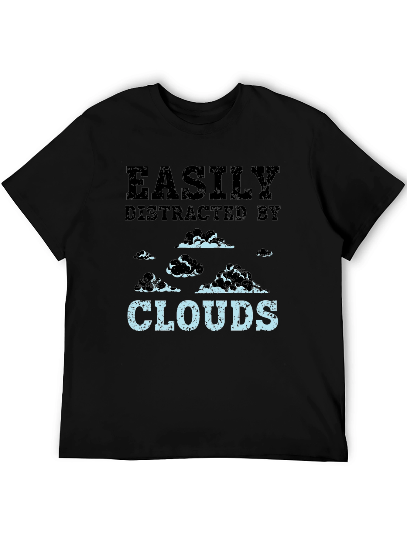 Easily Distracted by Clouds Graphic T-Shirt