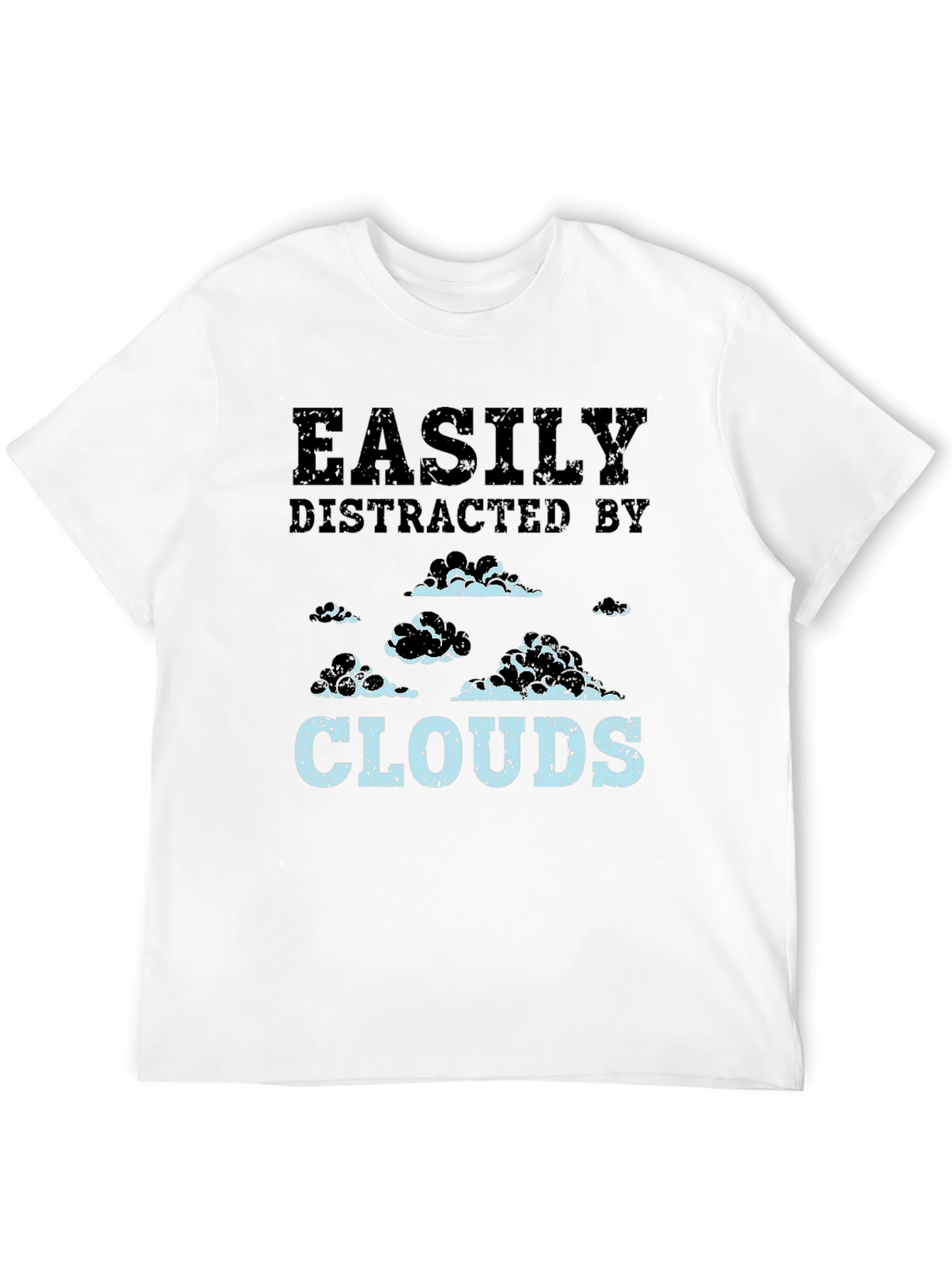 Easily Distracted by Clouds Graphic T-Shirt