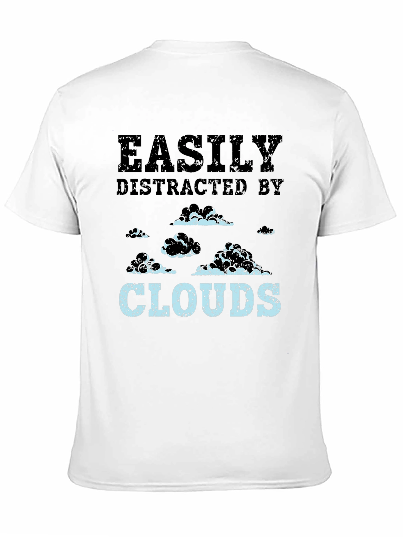 Easily Distracted by Clouds Graphic T-Shirt
