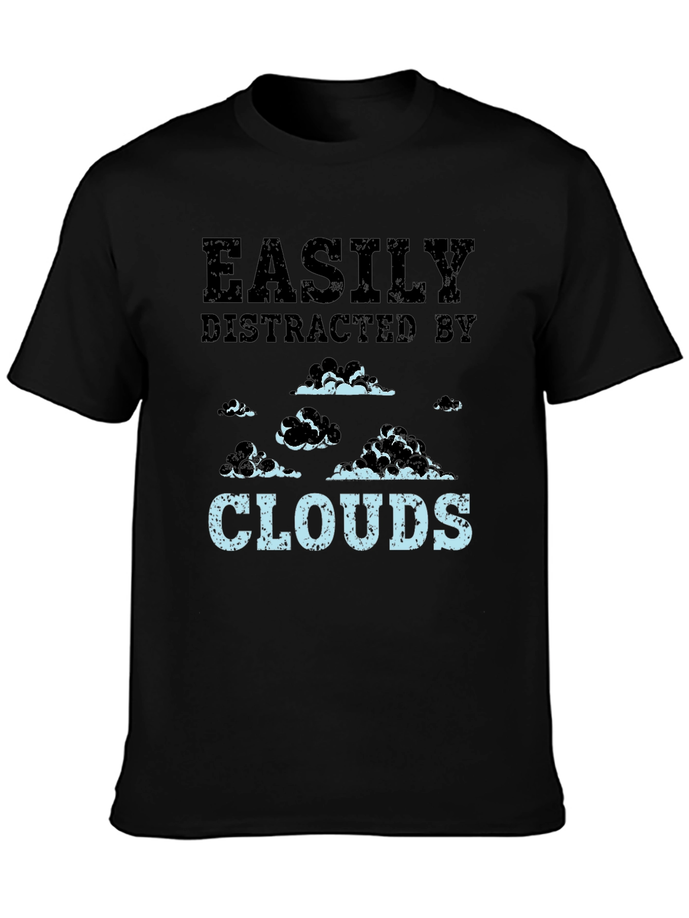 Easily Distracted by Clouds Graphic T-Shirt