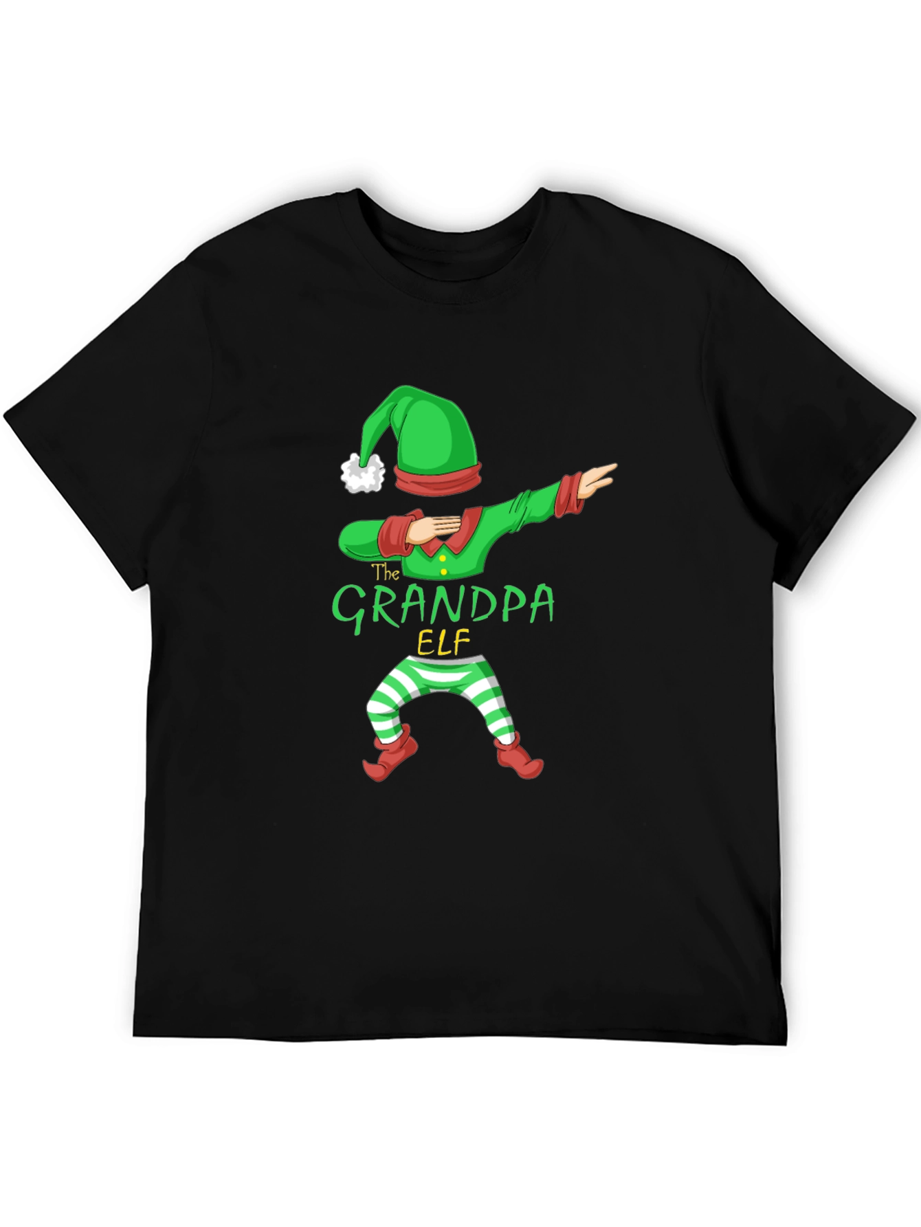 Grandpa Elf Dabbing T-Shirt