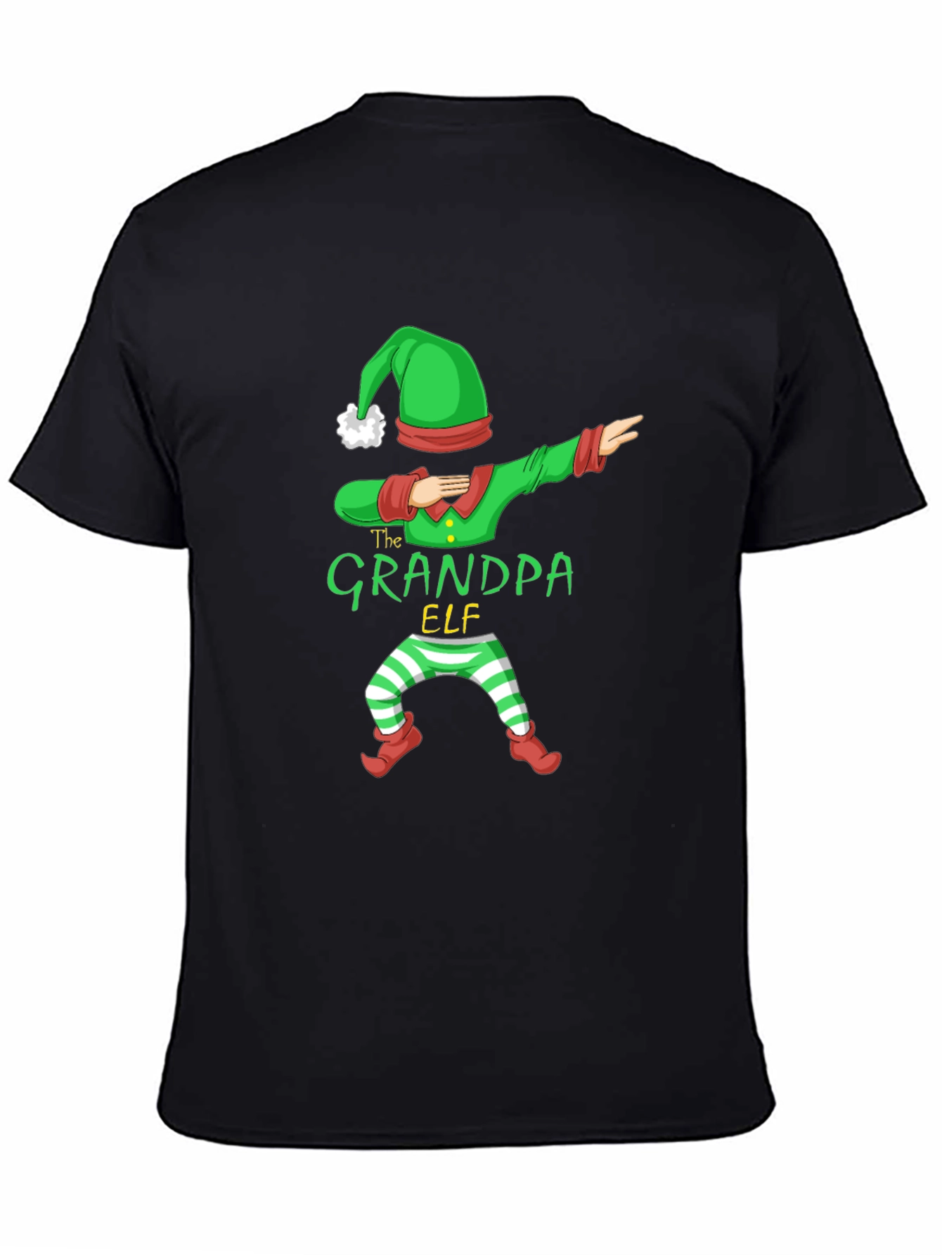 Grandpa Elf Dabbing T-Shirt