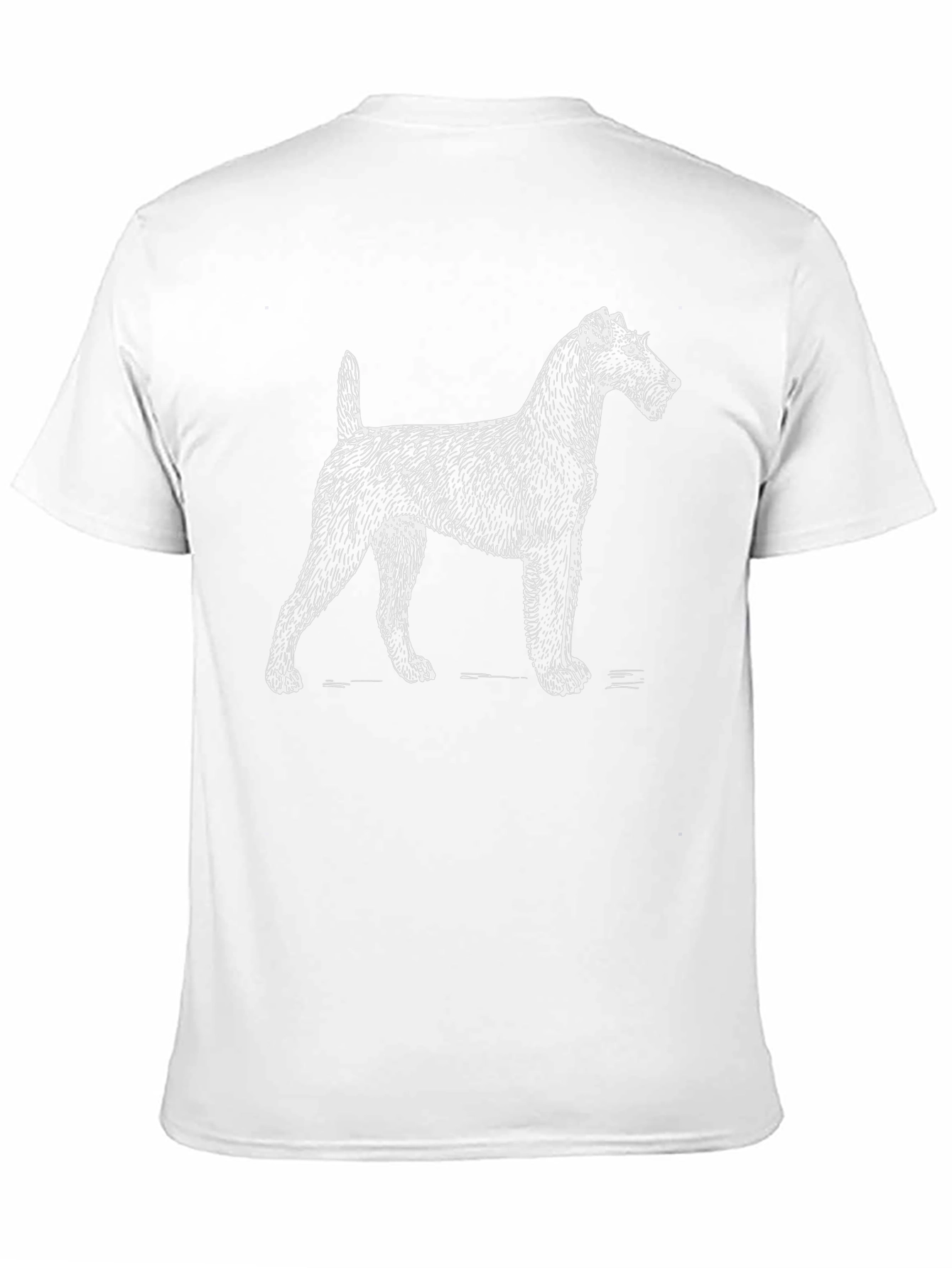 Dog Graphic Tee - Cool Mens Black T-Shirt
