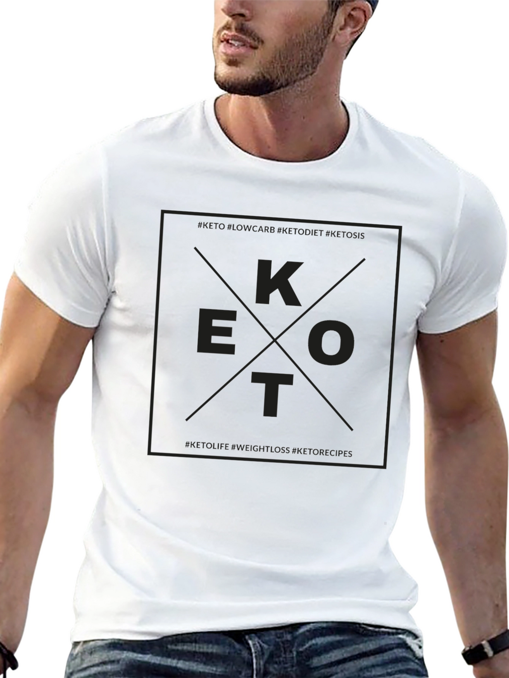 EKOT Black Graphic Tee