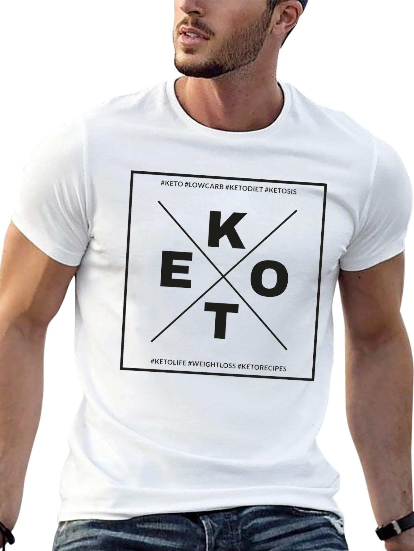 EKOT Black Graphic Tee
