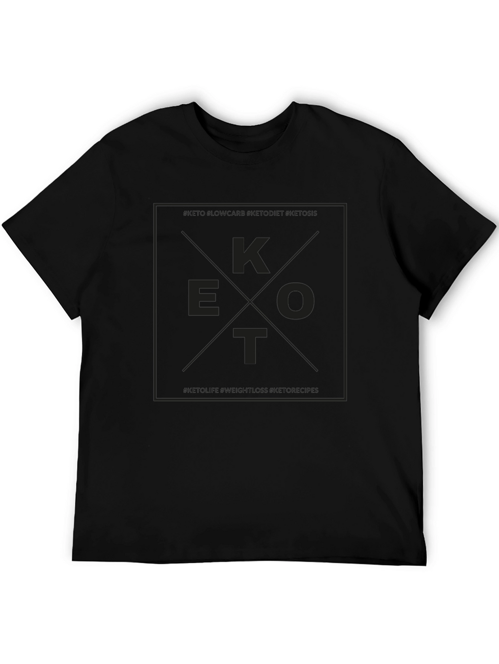 EKOT Black Graphic Tee