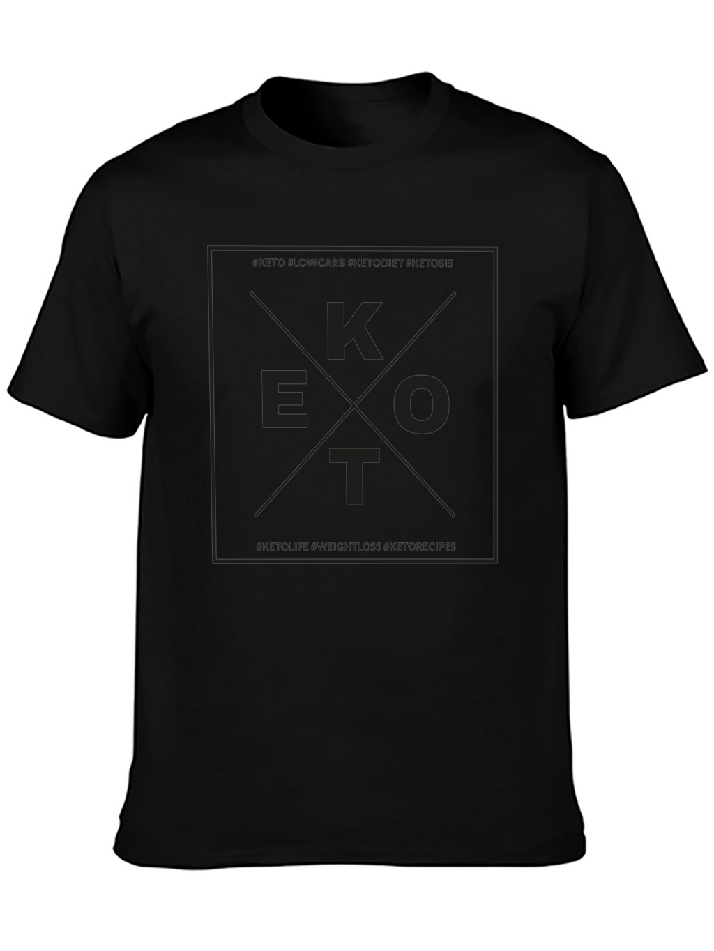 EKOT Black Graphic Tee
