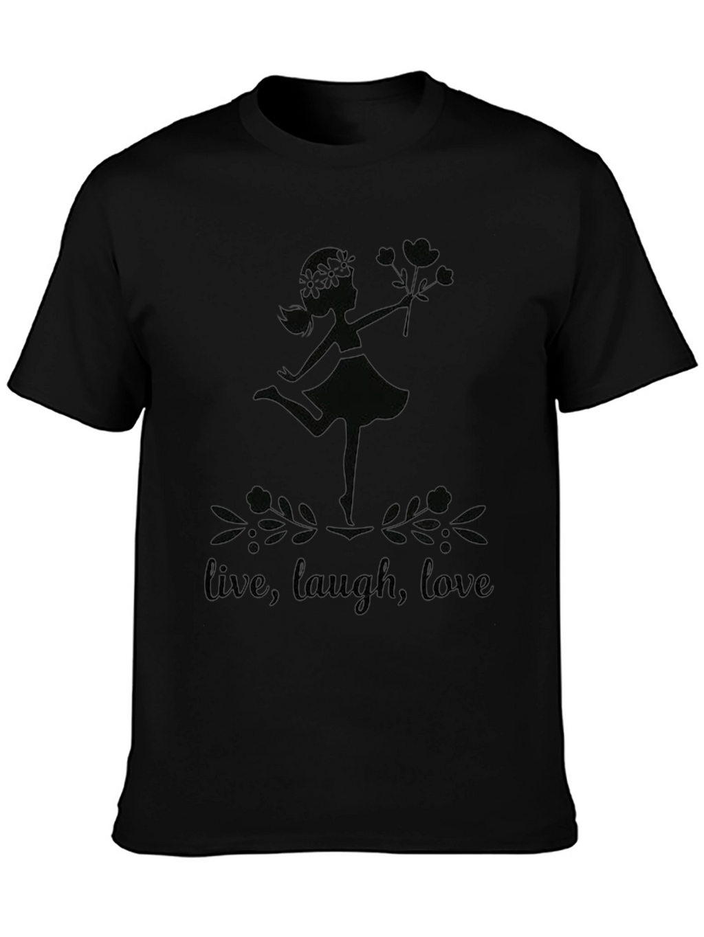 Live Laugh Love Graphic Tee - Womens Design