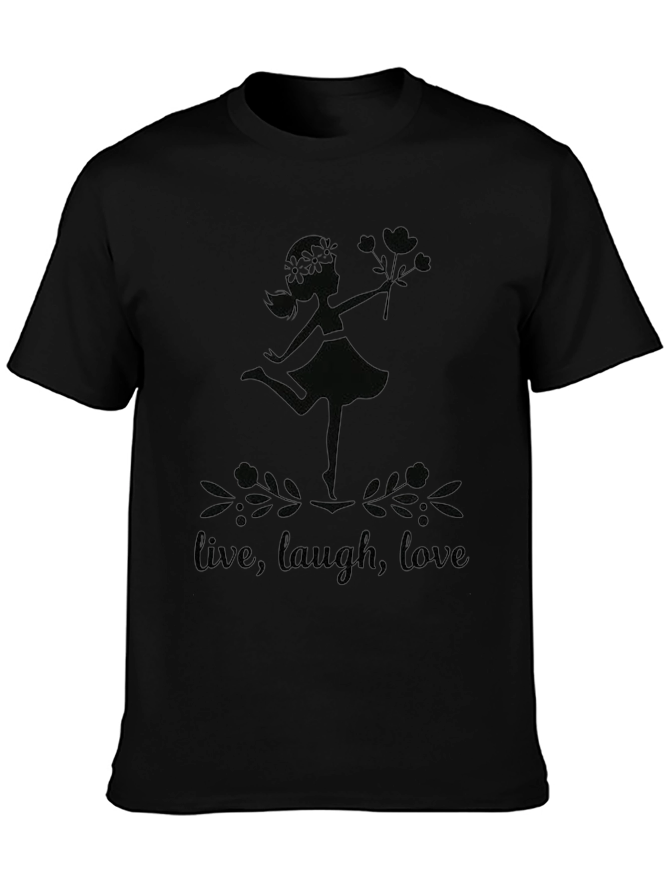 Live Laugh Love Graphic Tee - Womens Design