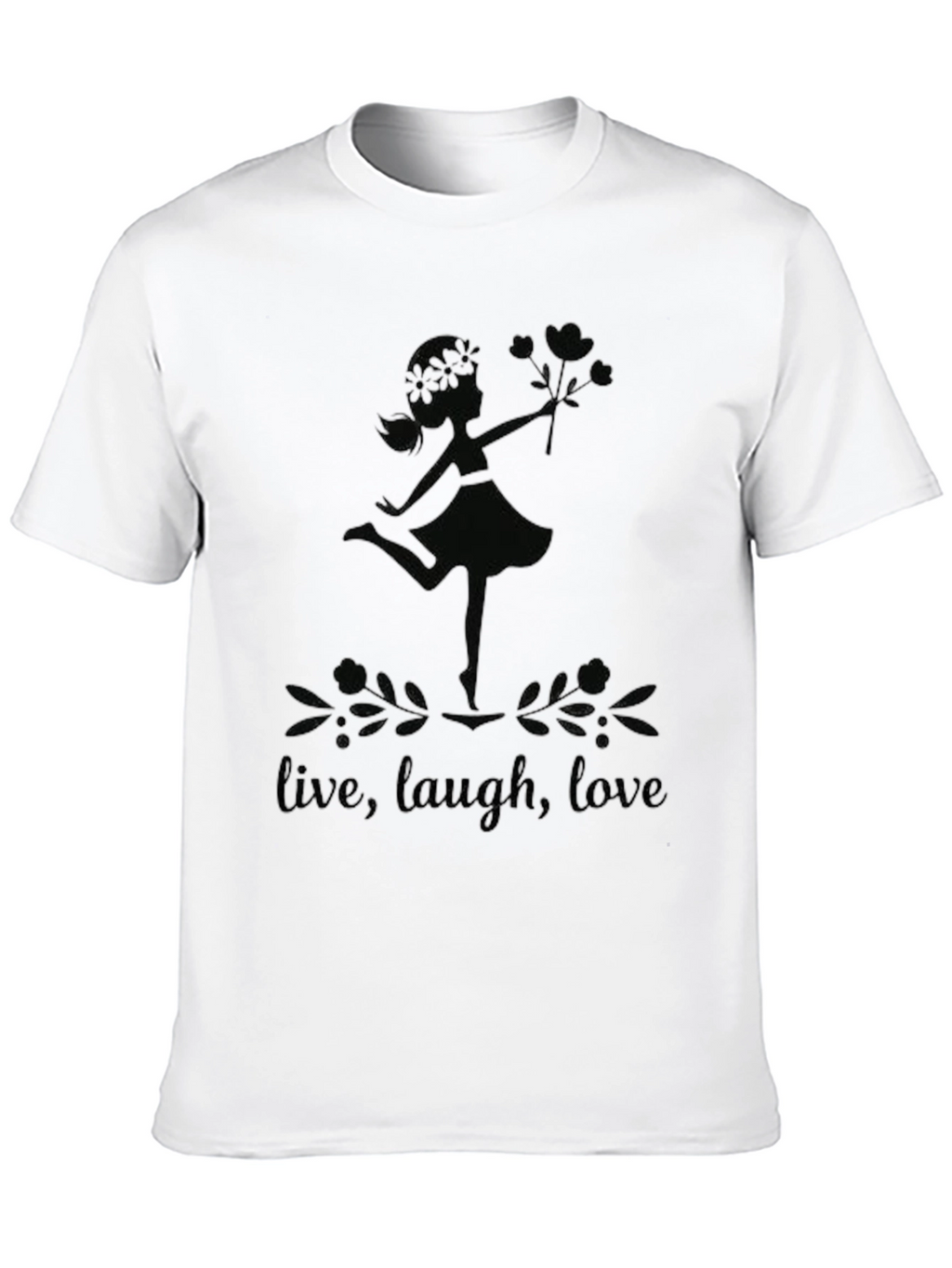 Live Laugh Love Graphic Tee - Womens Design