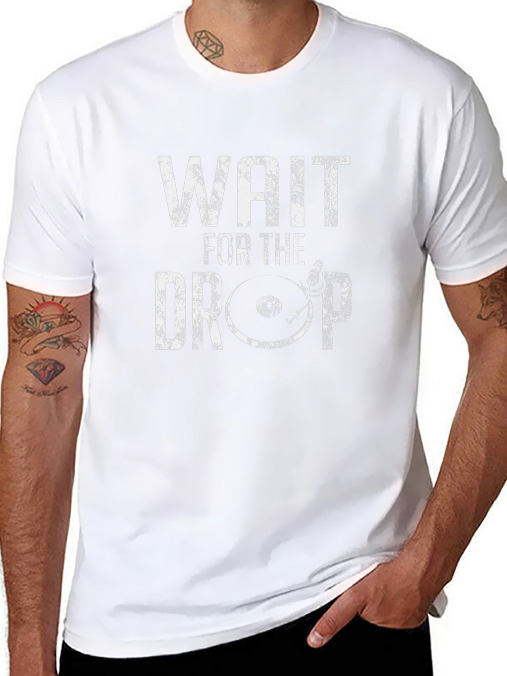 Wait For The Drop DJ Graphic T-Shirt