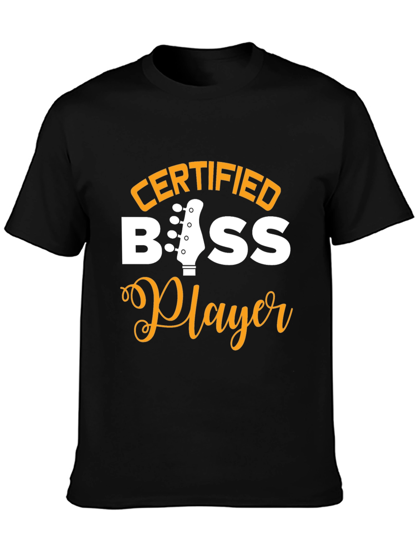Certified Bass Player Graphic T-Shirt