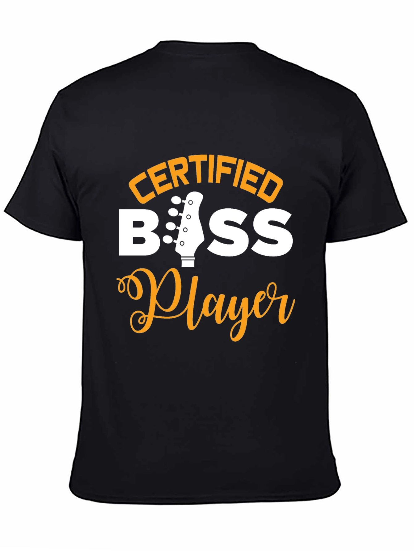 Certified Bass Player Graphic T-Shirt