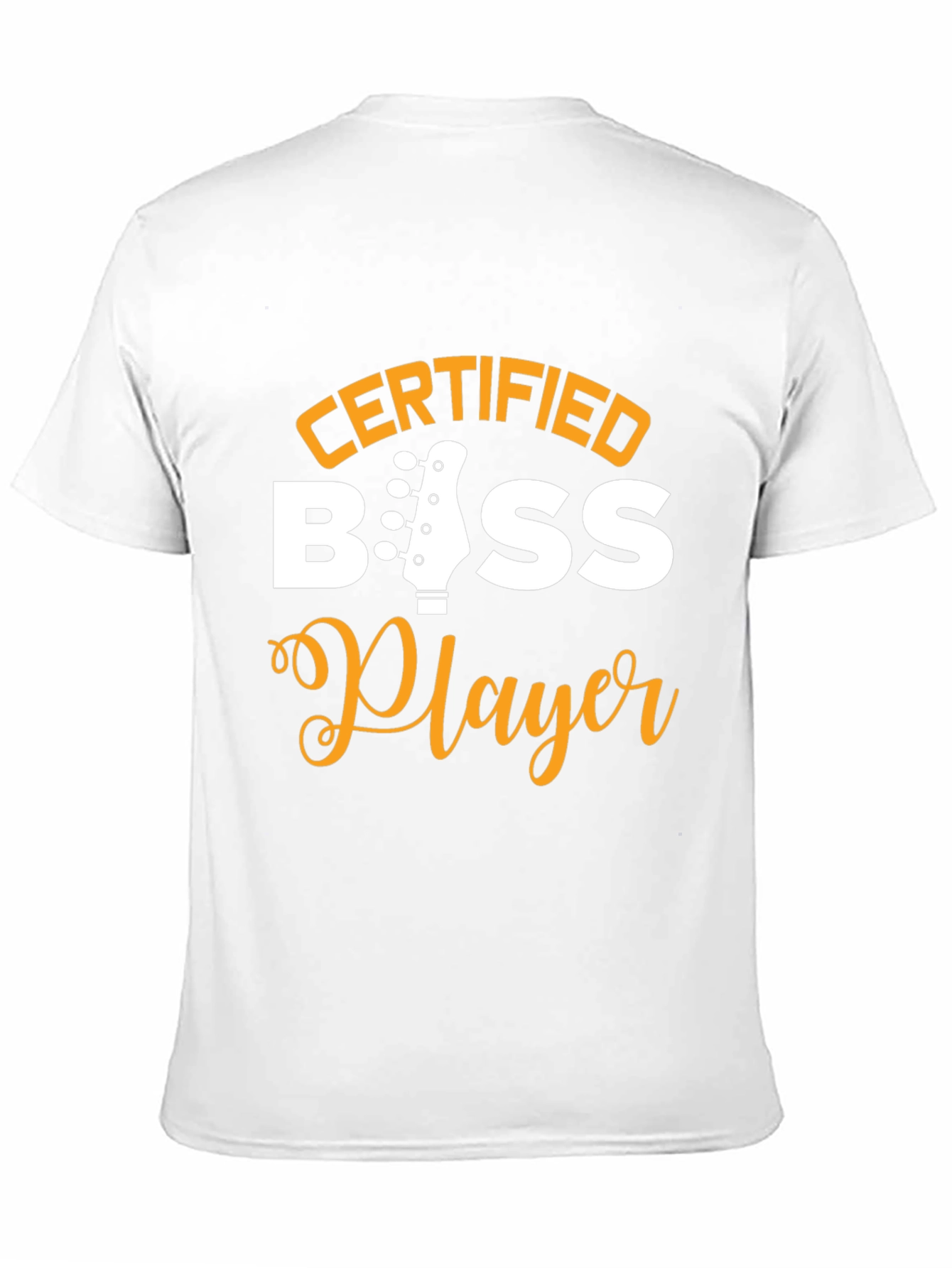 Certified Bass Player Graphic T-Shirt