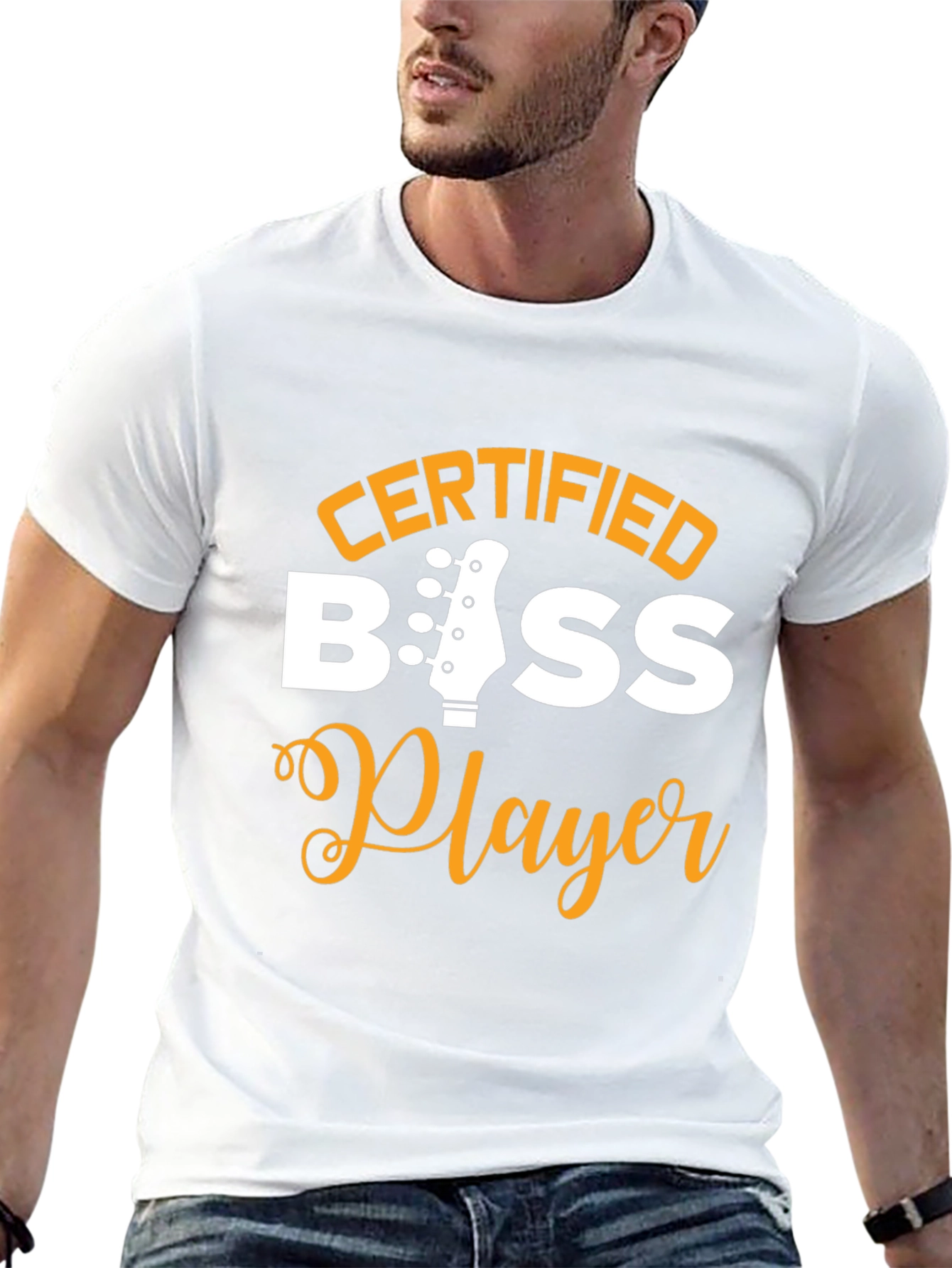 Certified Bass Player Graphic T-Shirt