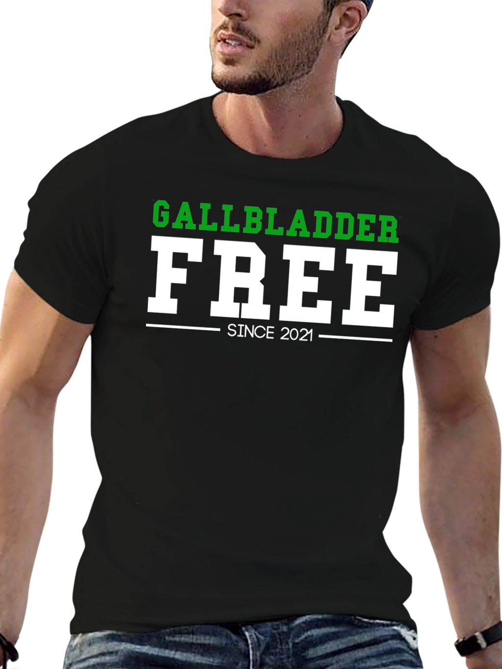 Gallbladder Free Since 2021 Funny T-Shirt