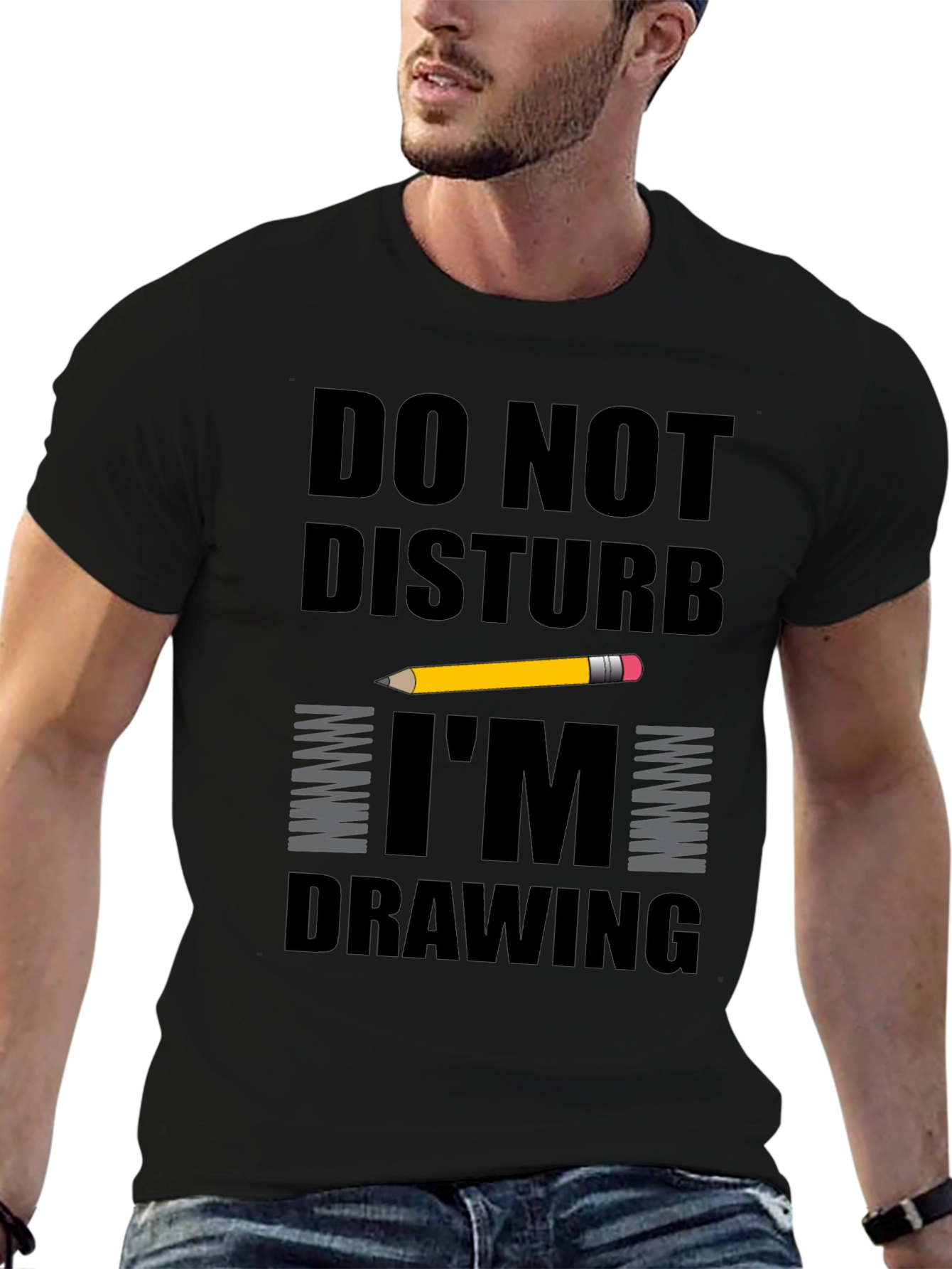 Do Not Disturb Im Drawing T-Shirt