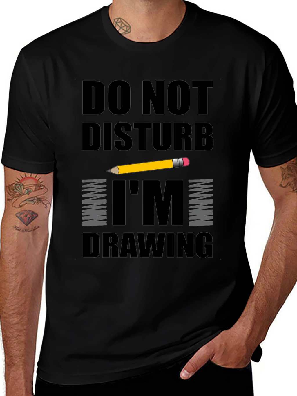 Do Not Disturb Im Drawing T-Shirt