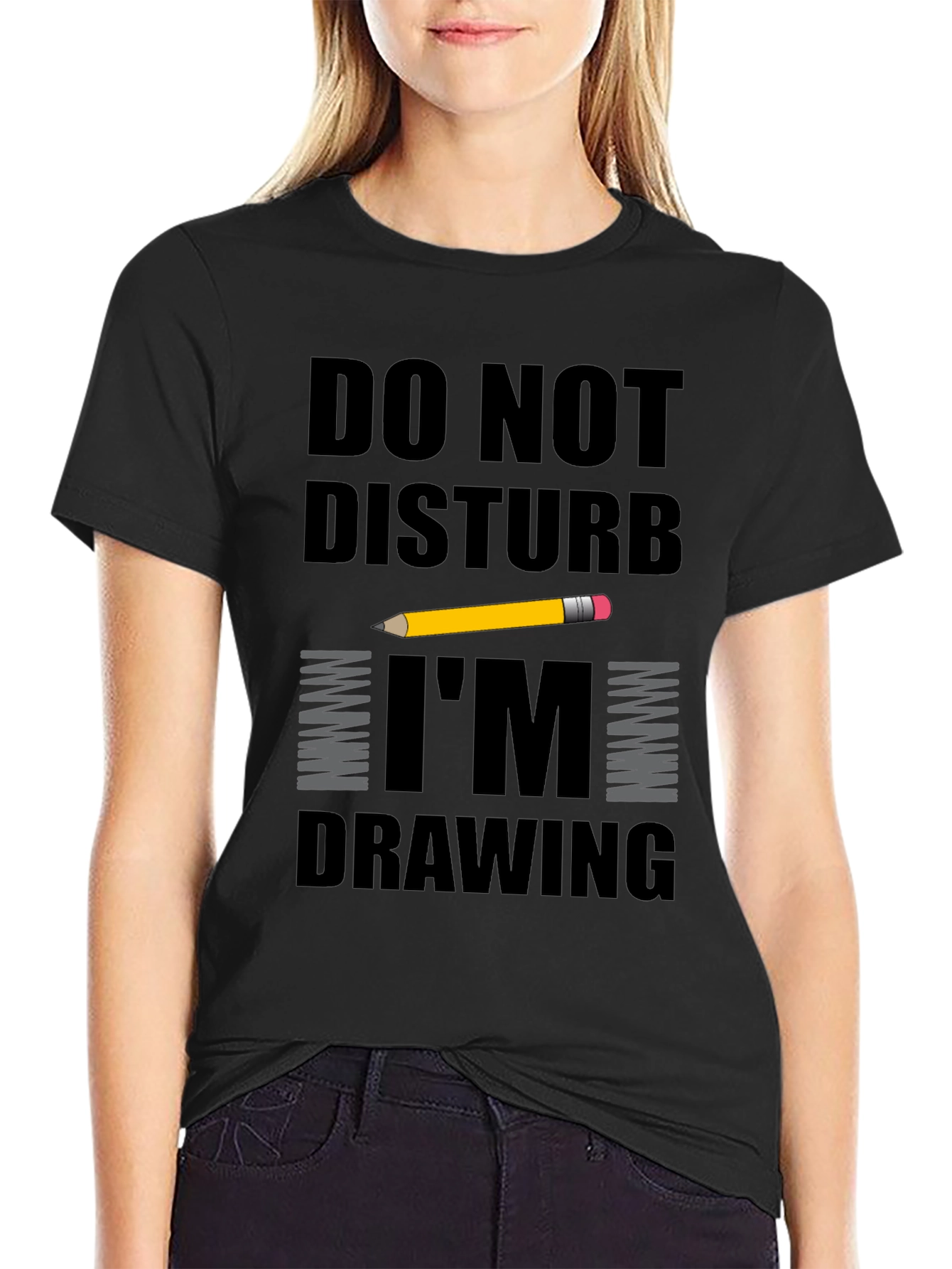 Do Not Disturb Im Drawing T-Shirt