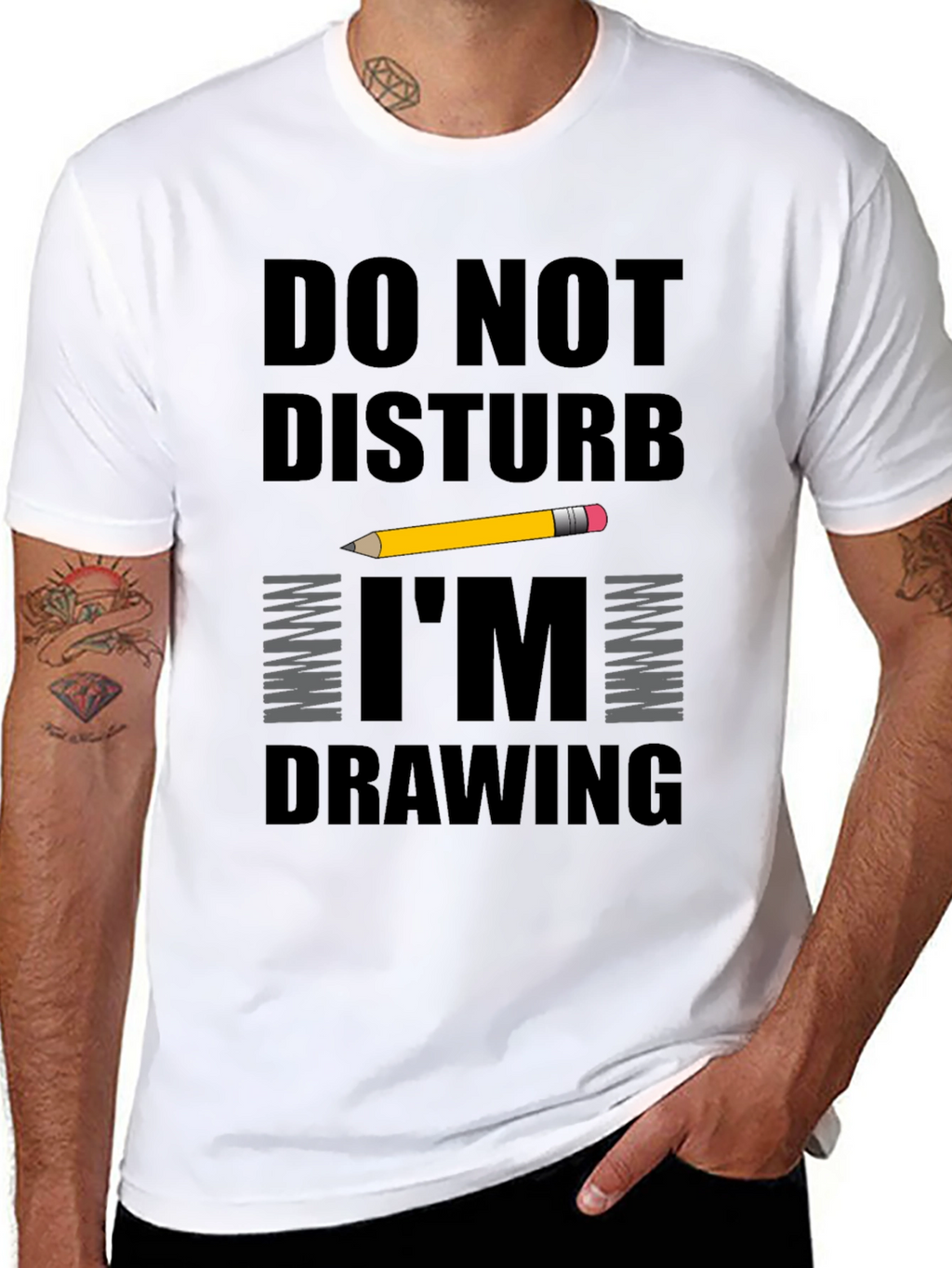 Do Not Disturb Im Drawing T-Shirt
