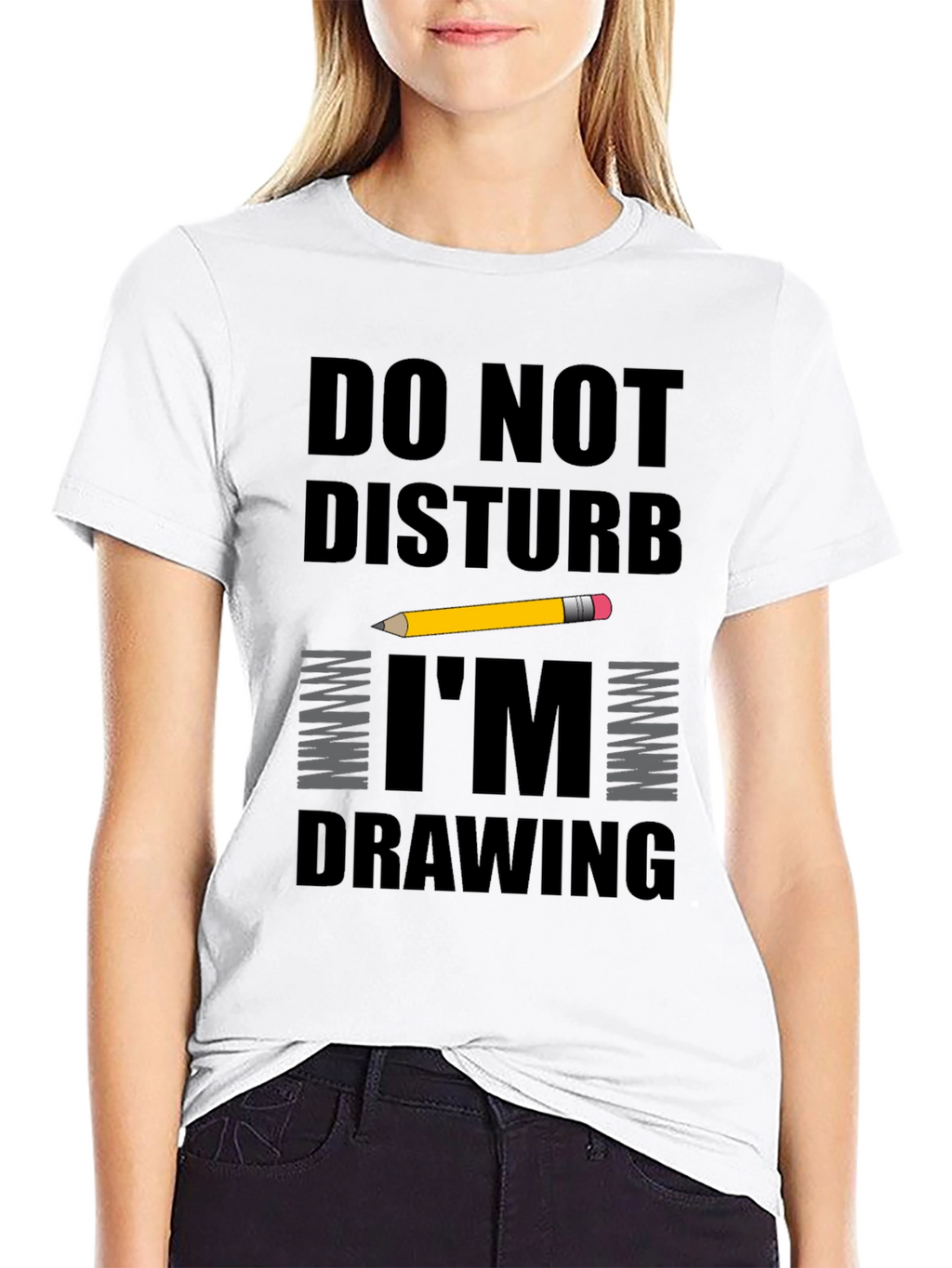 Do Not Disturb Im Drawing T-Shirt