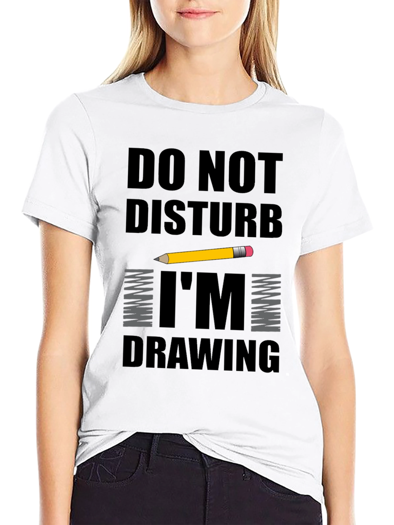 Do Not Disturb Im Drawing T-Shirt